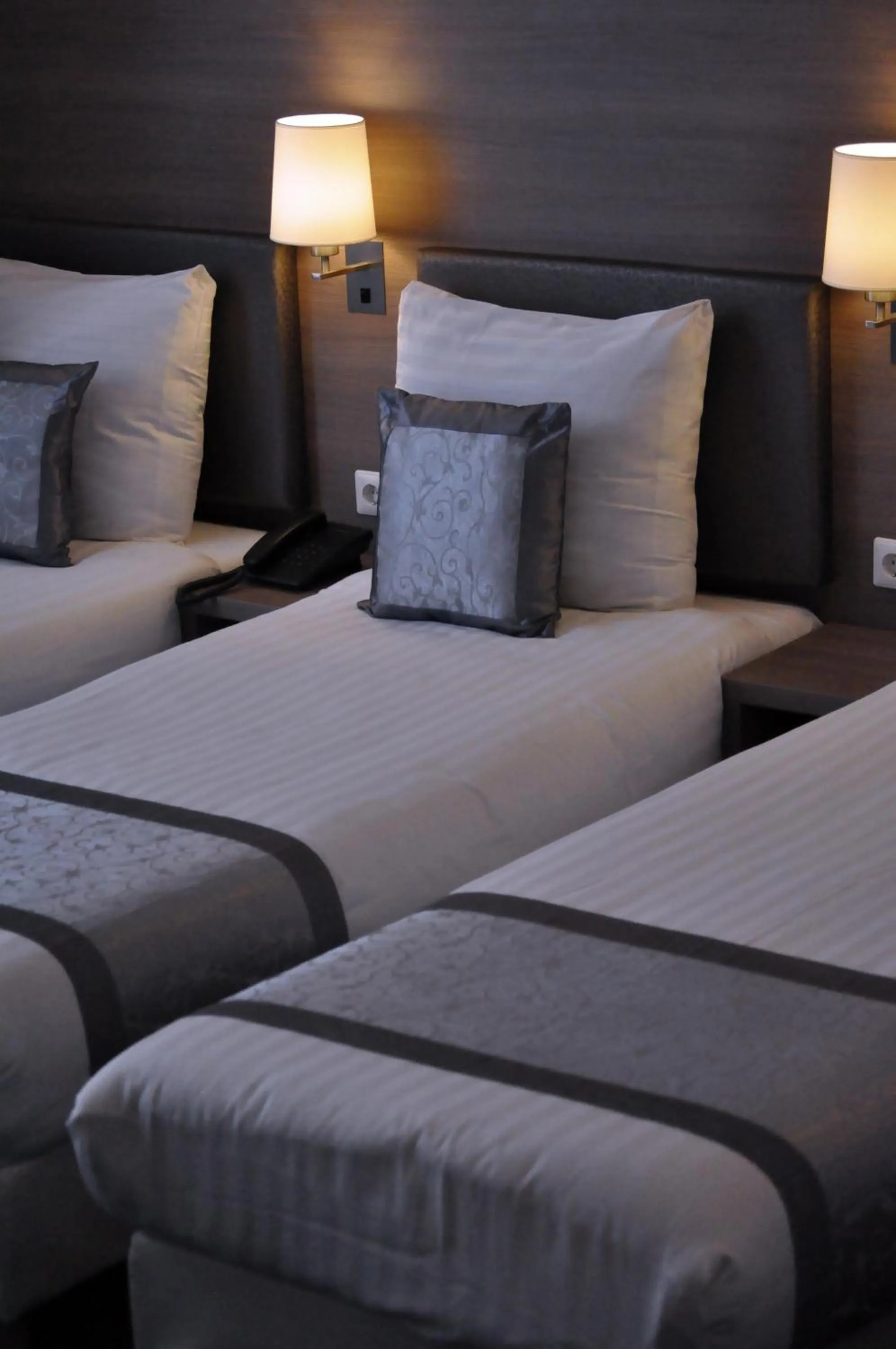 Bed in The Concert Hotel