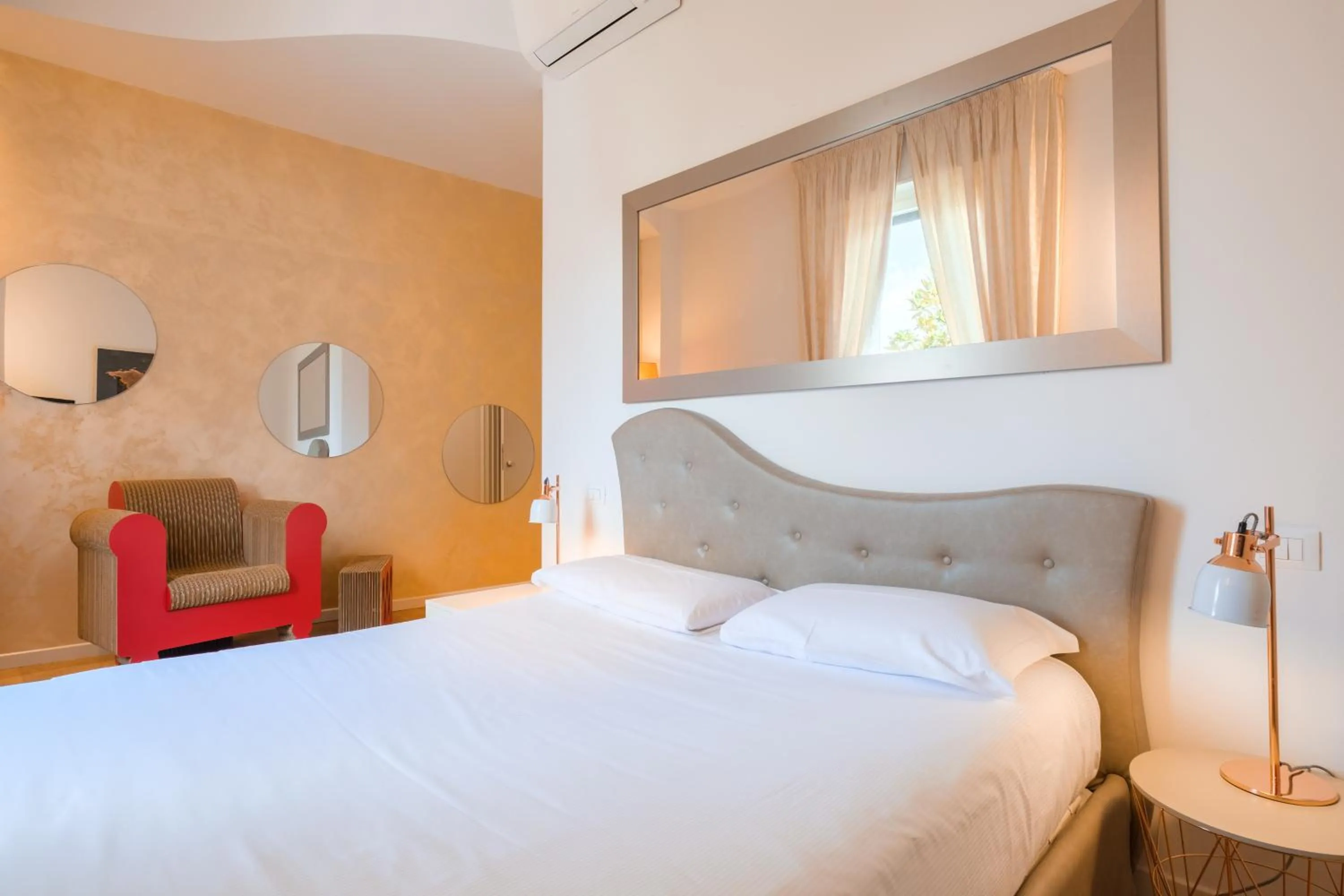 Bed in Tempobiancosuites