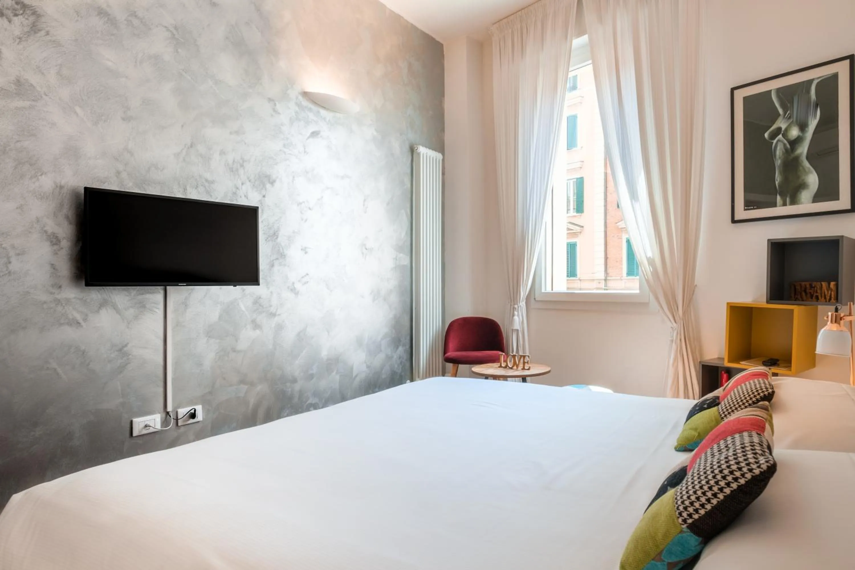 Bedroom, Bed in Tempobiancosuites