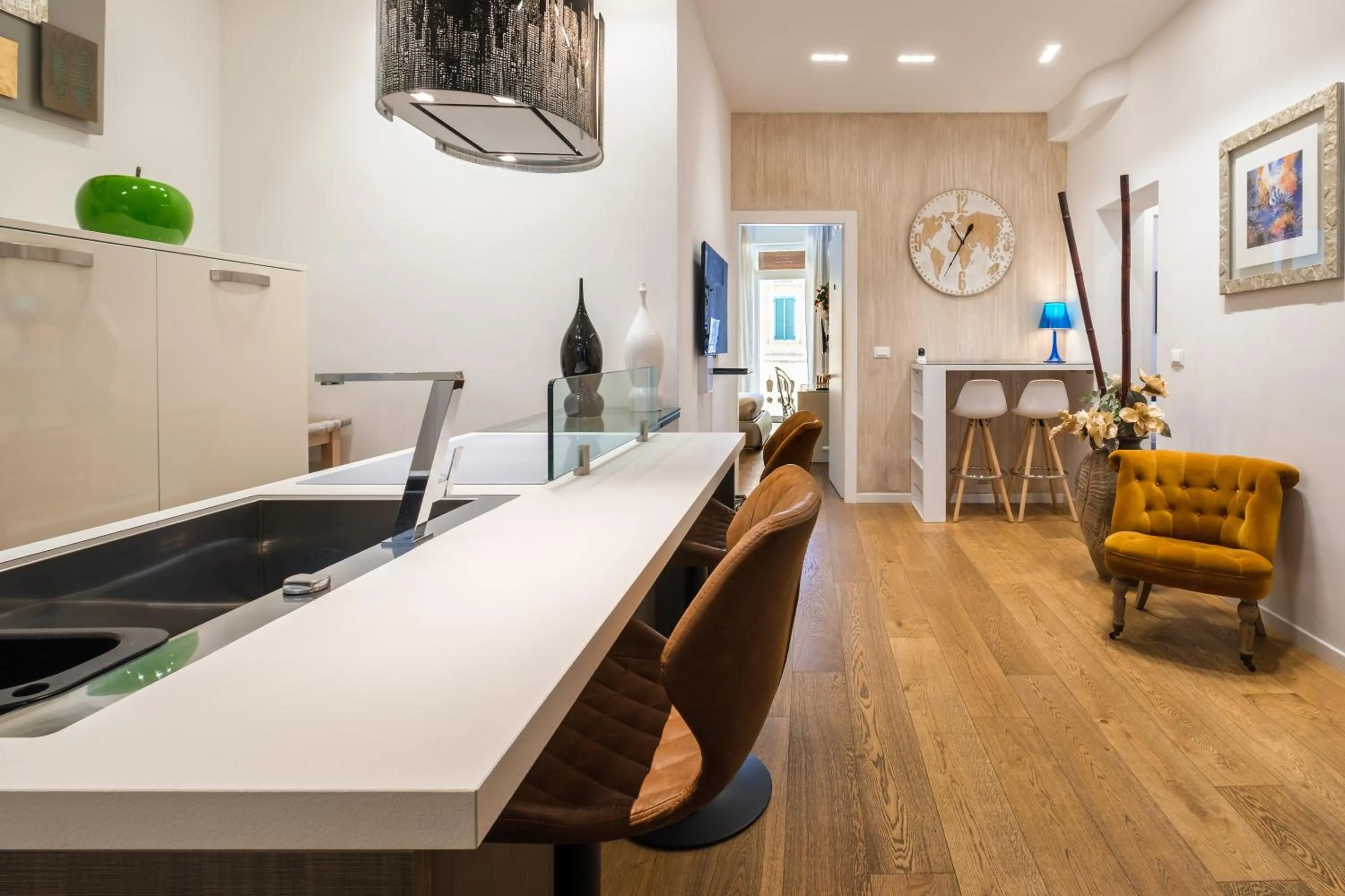 Living room in Tempobiancosuites