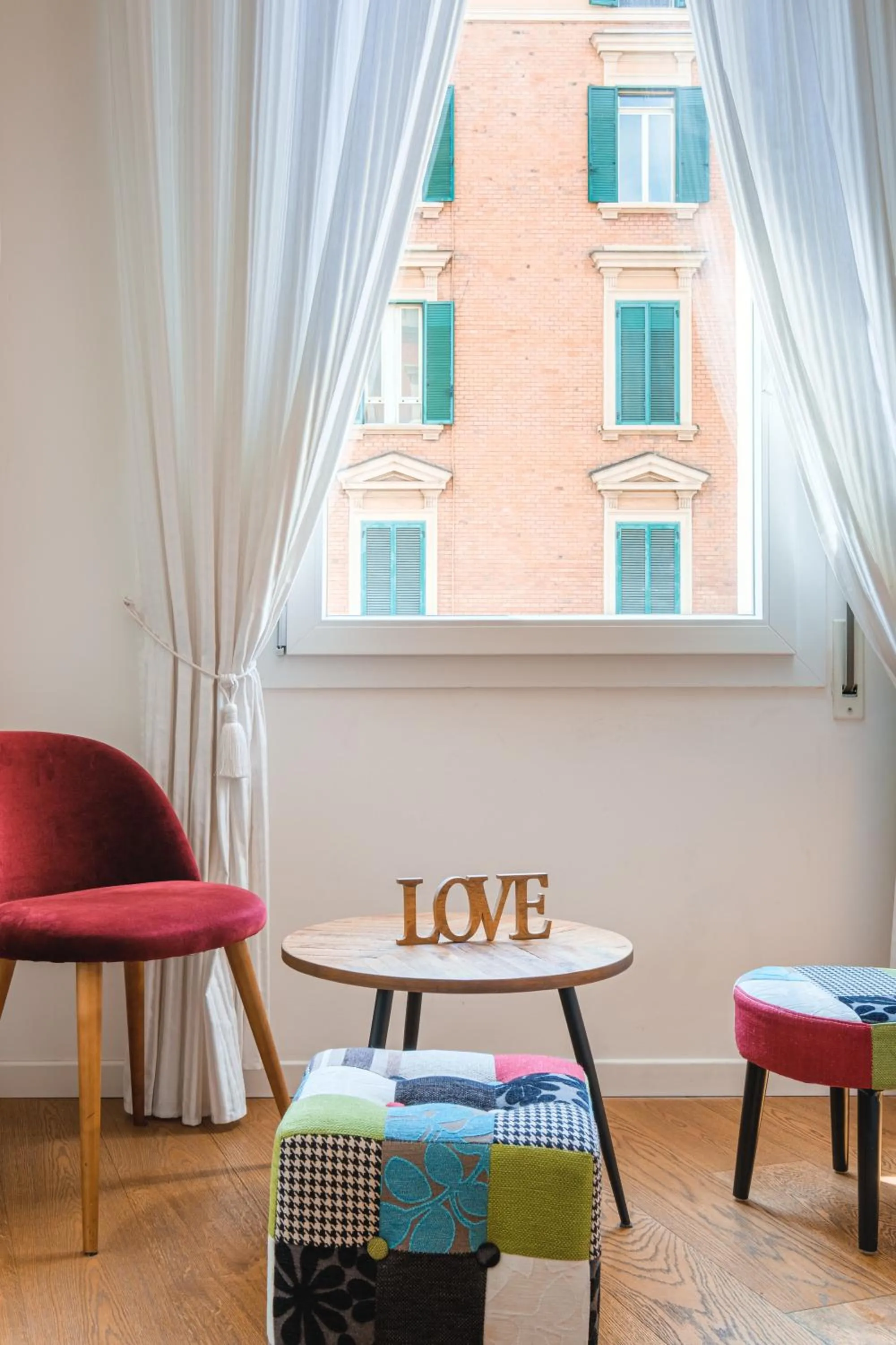 Bedroom in Tempobiancosuites