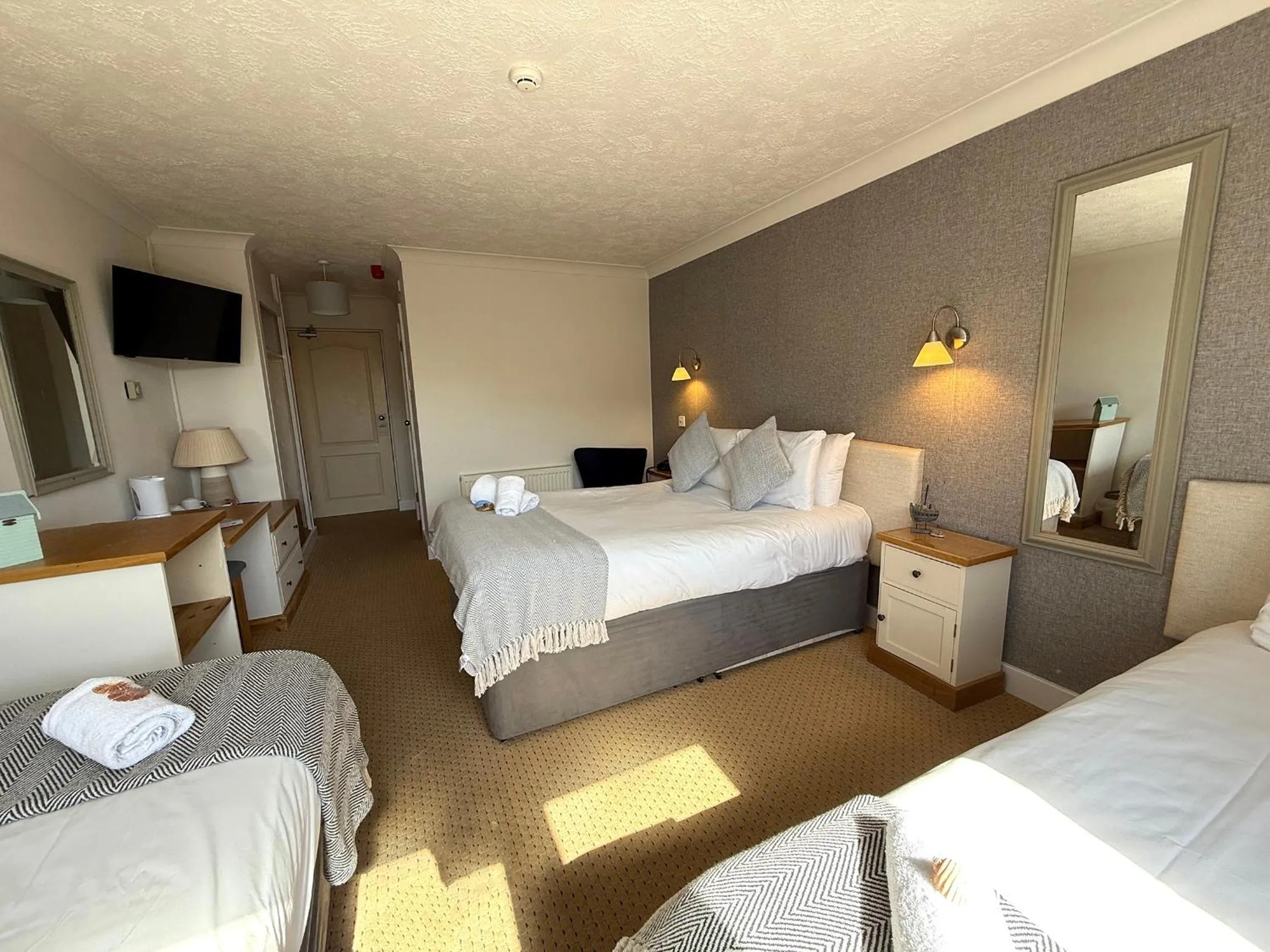 Bed in The River Haven Hotel