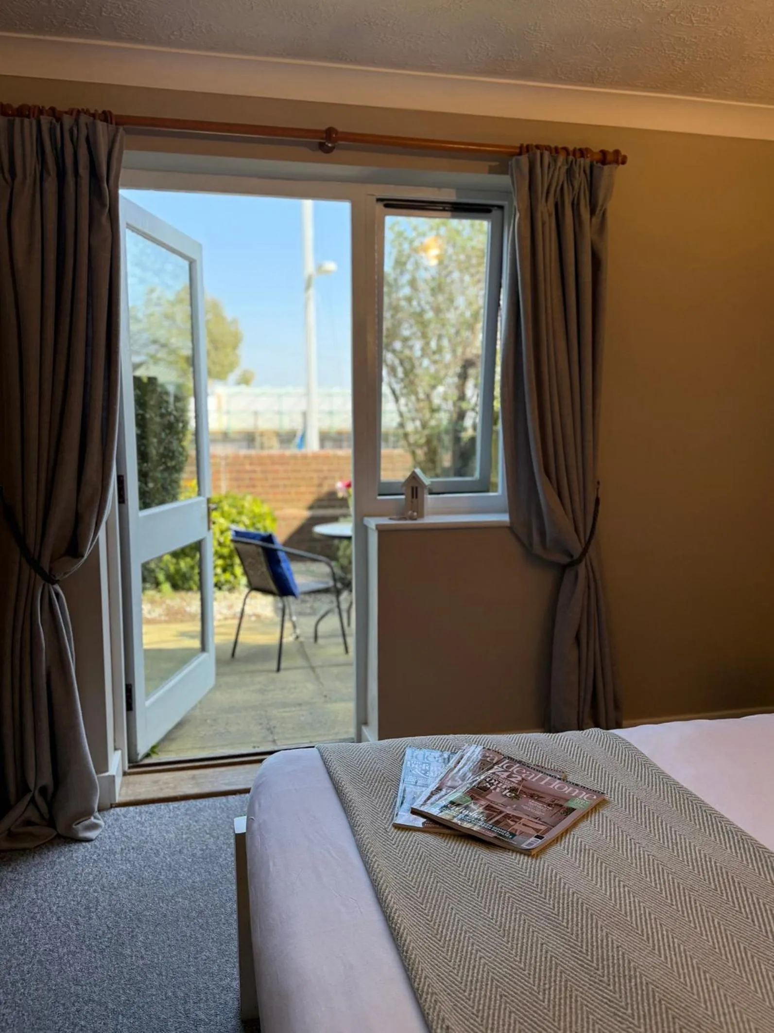 Bed in The River Haven Hotel