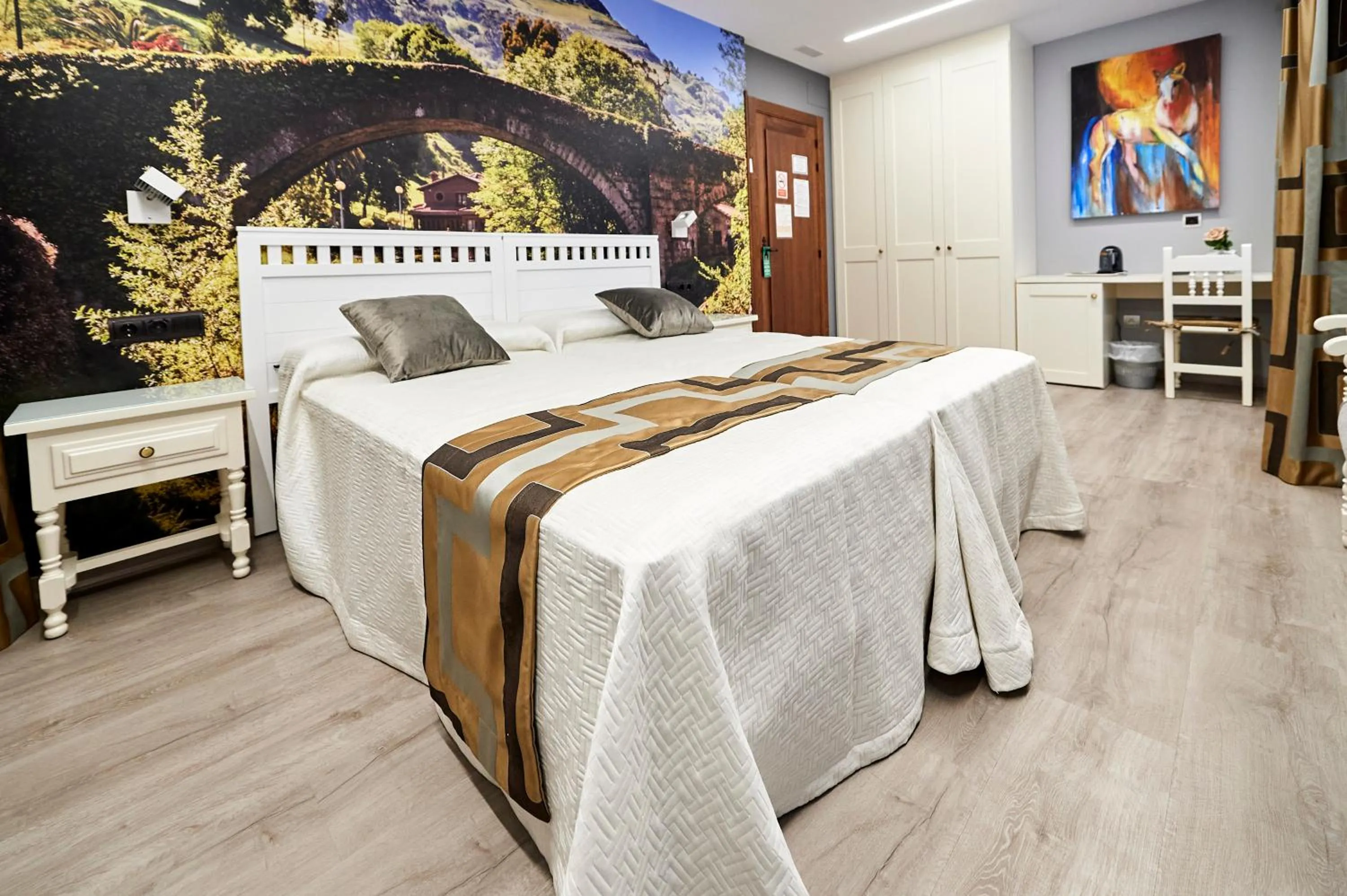 Bed in Posada Araceli