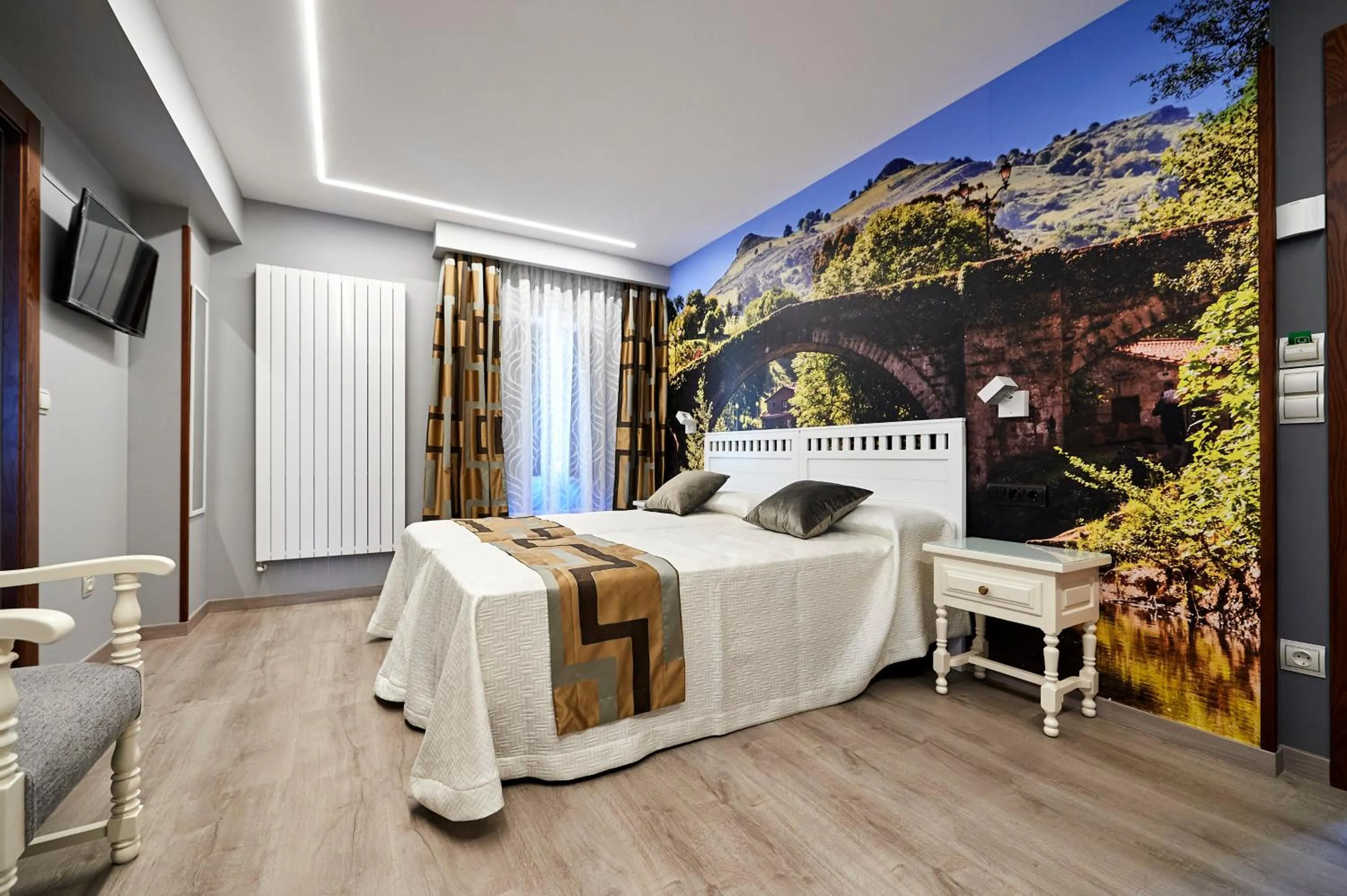 Bed in Posada Araceli