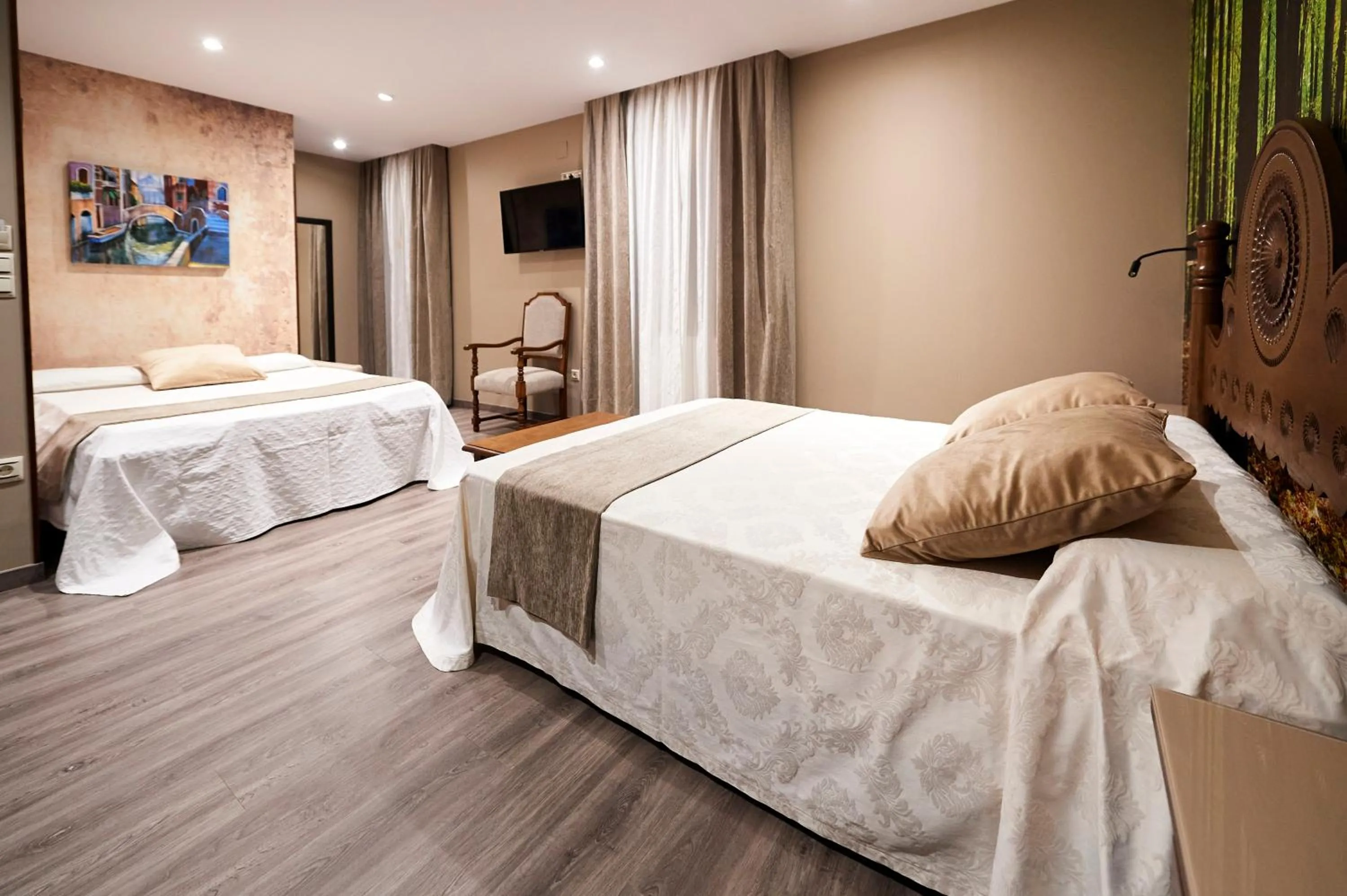 Bed in Posada Araceli