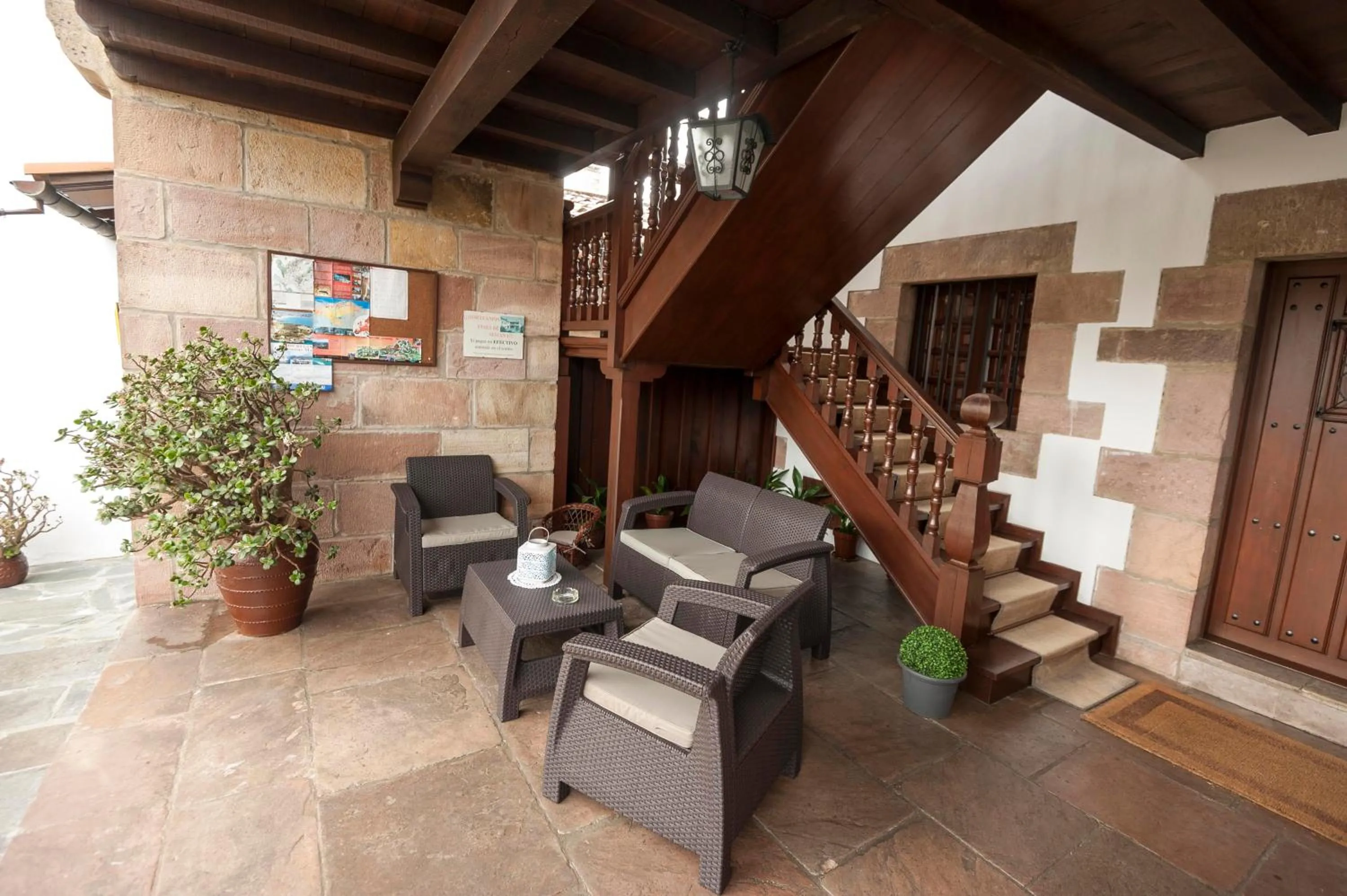 Facade/entrance in Posada Araceli