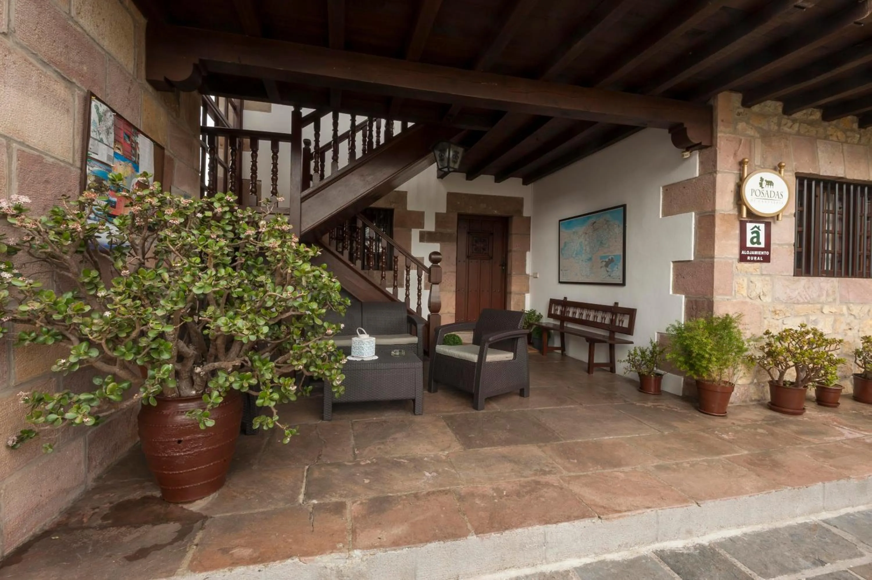 Facade/entrance in Posada Araceli