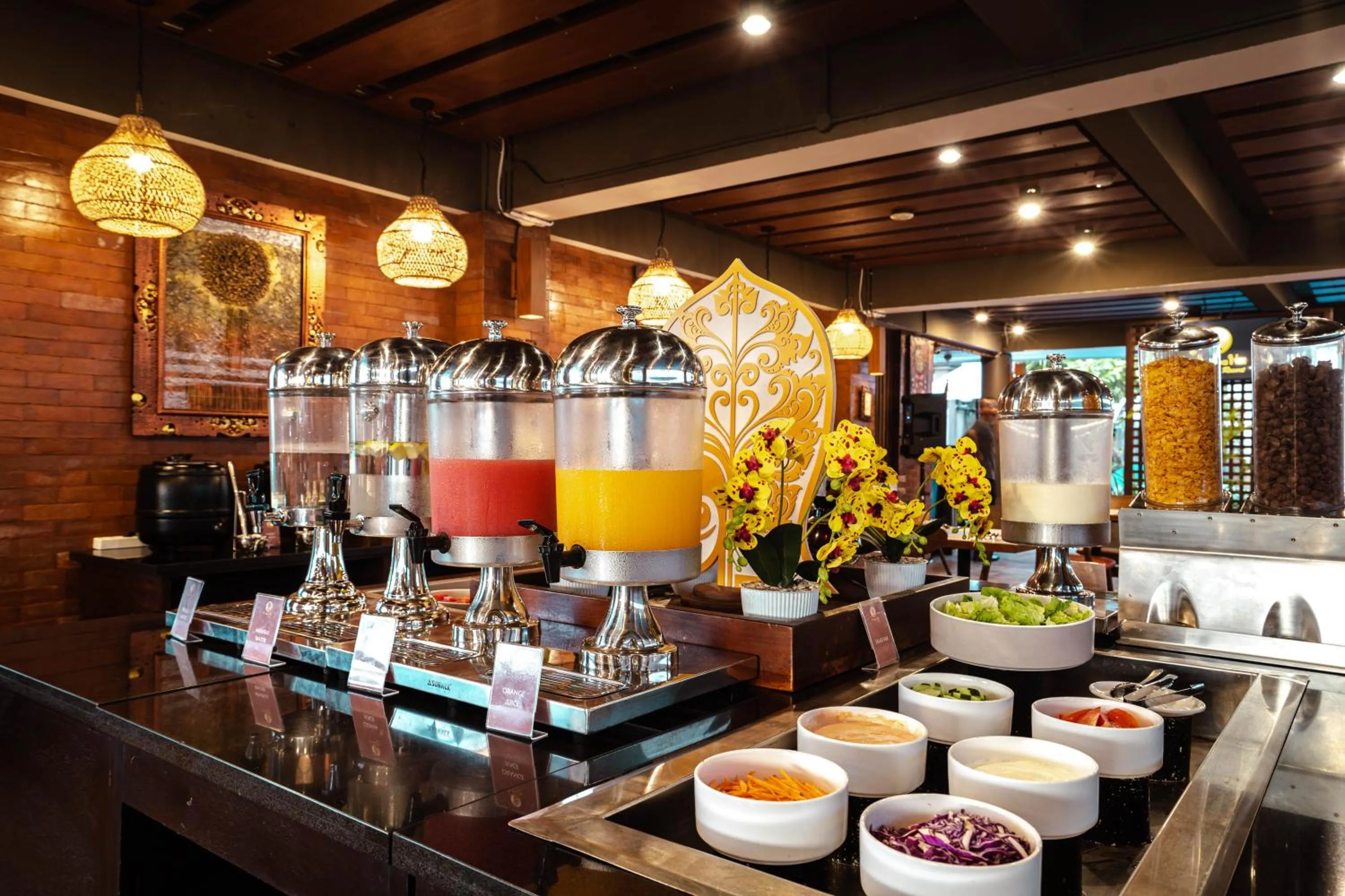 Buffet breakfast in Pandawa Hill Resort