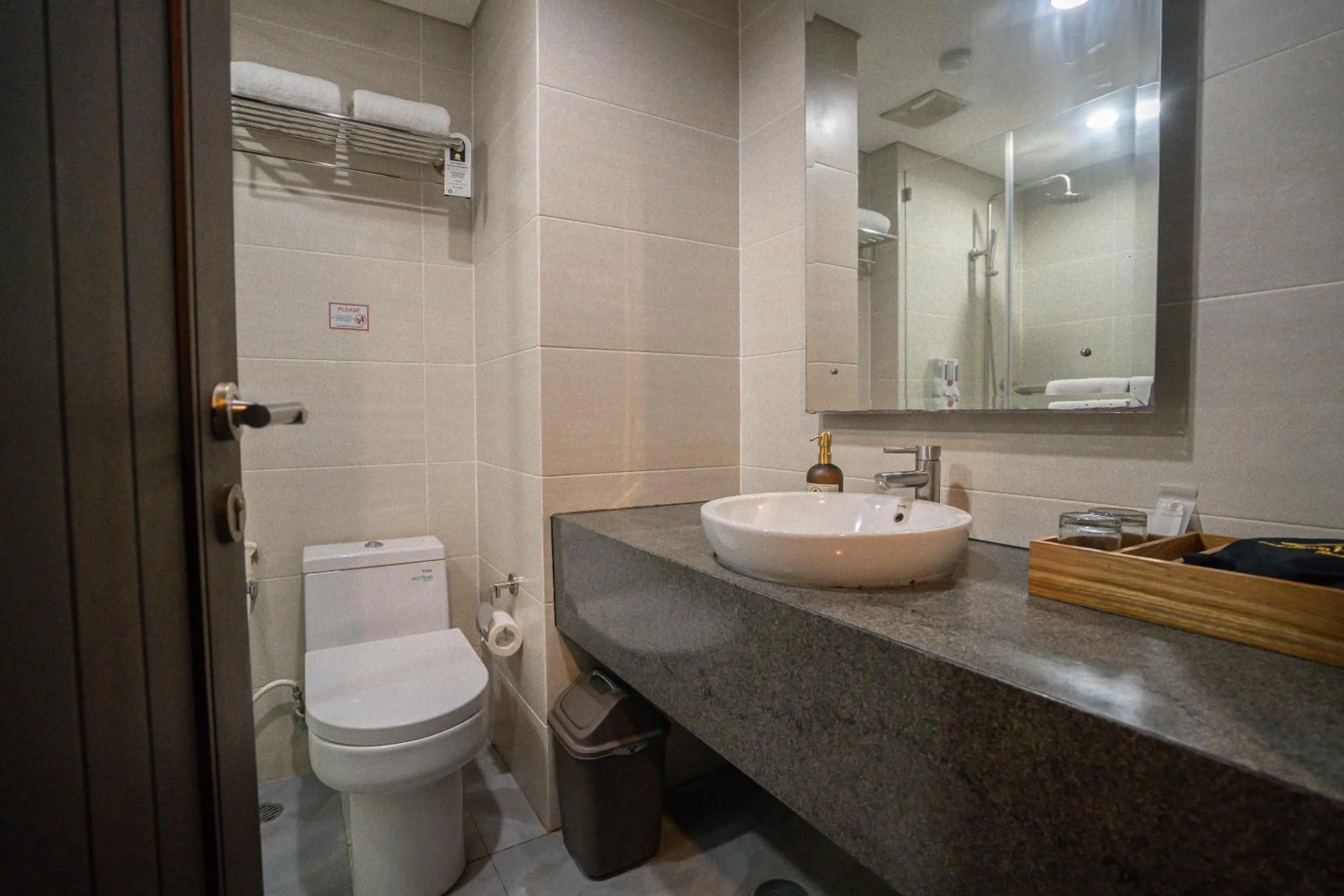 Shower in Pandawa Hill Resort