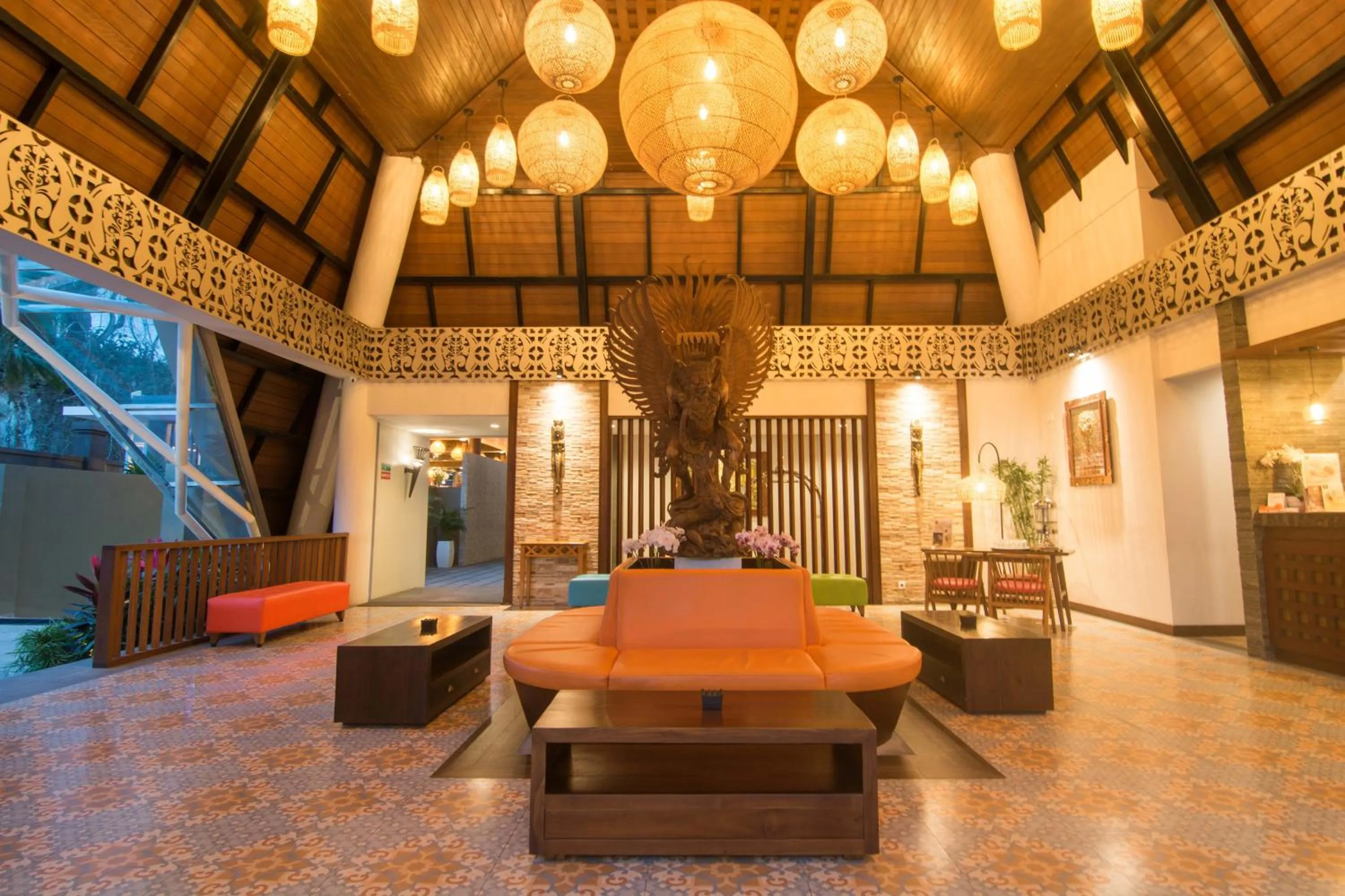 Lobby or reception in Pandawa Hill Resort