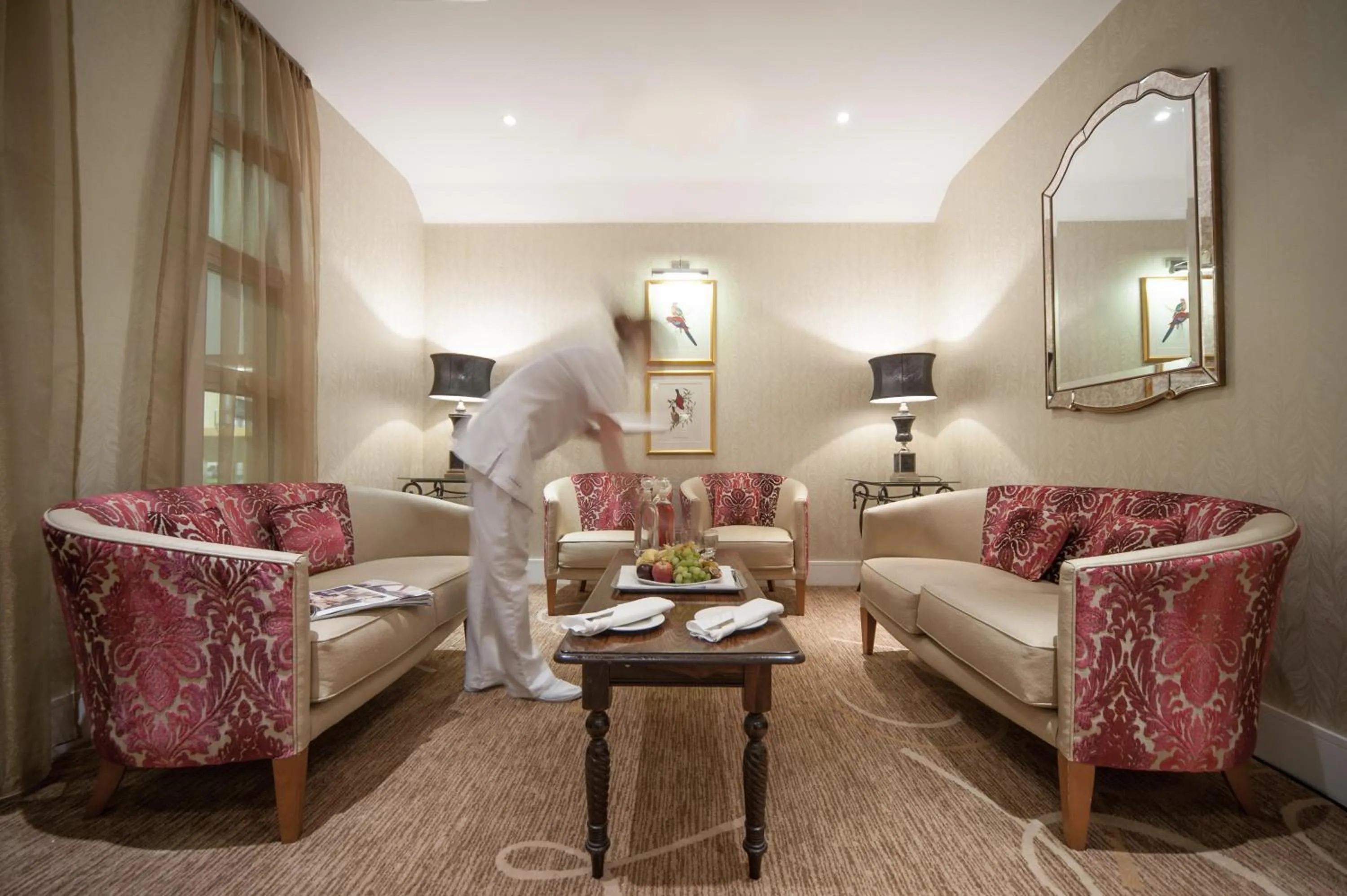 Living room in Champneys Springs