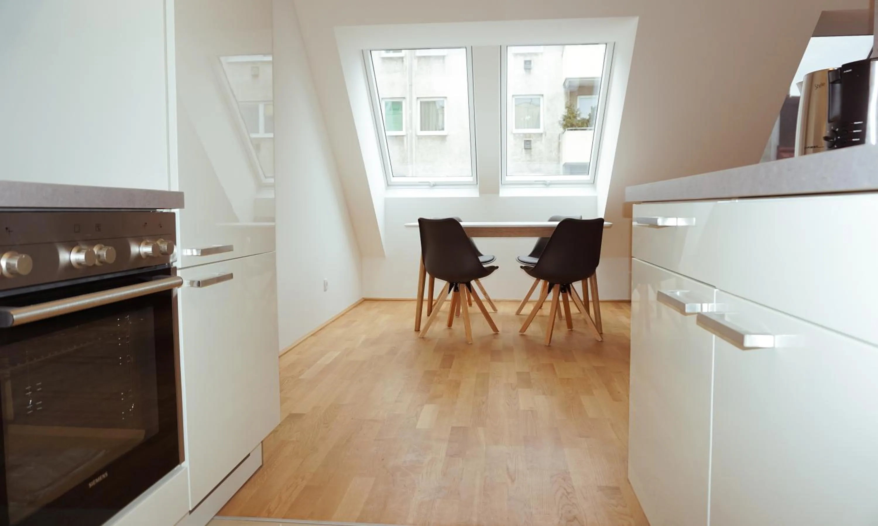 Kitchen or kitchenette in 4 Beds and More Vienna Apartments - Contactless check-in
