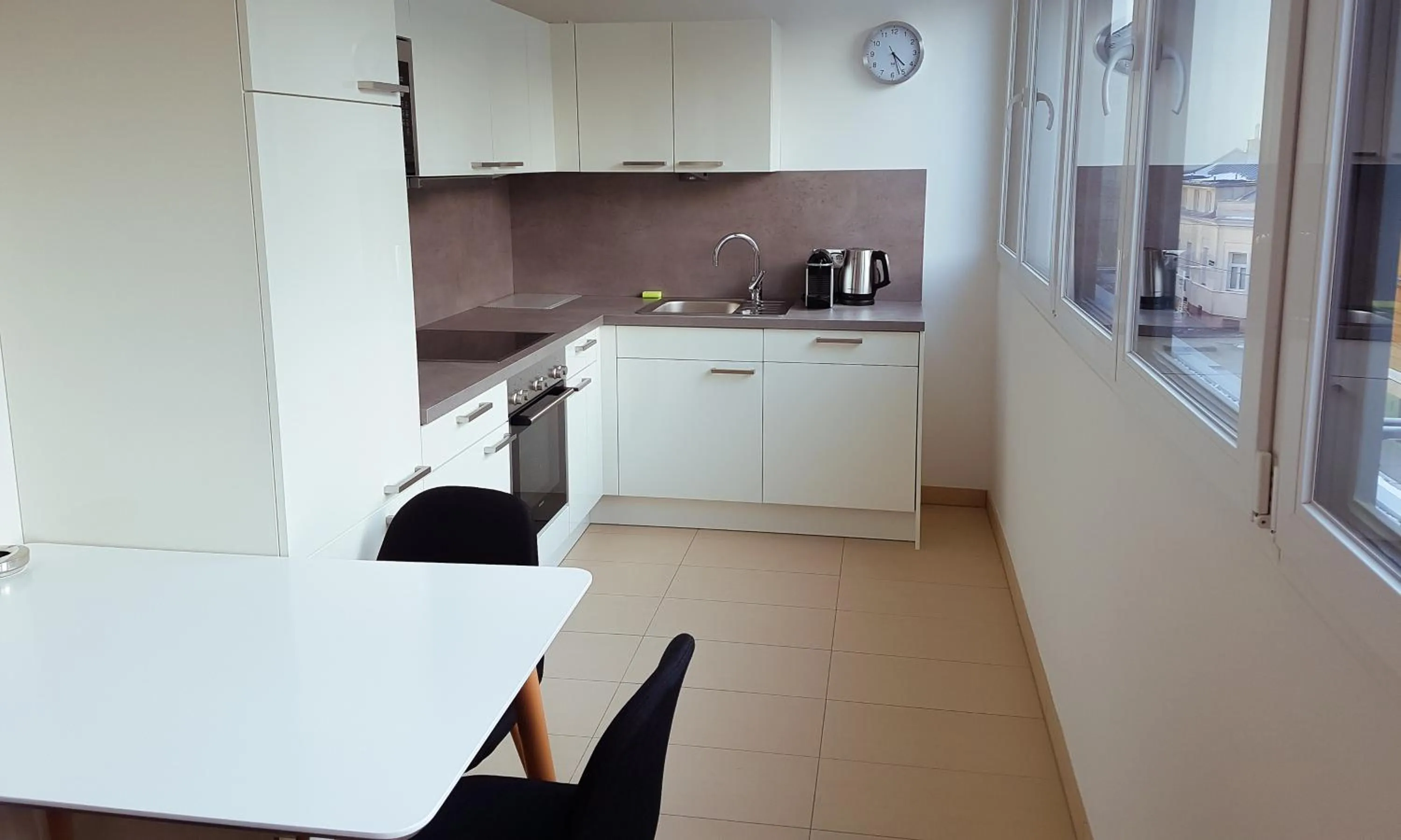 Kitchen or kitchenette in 4 Beds and More Vienna Apartments - Contactless check-in