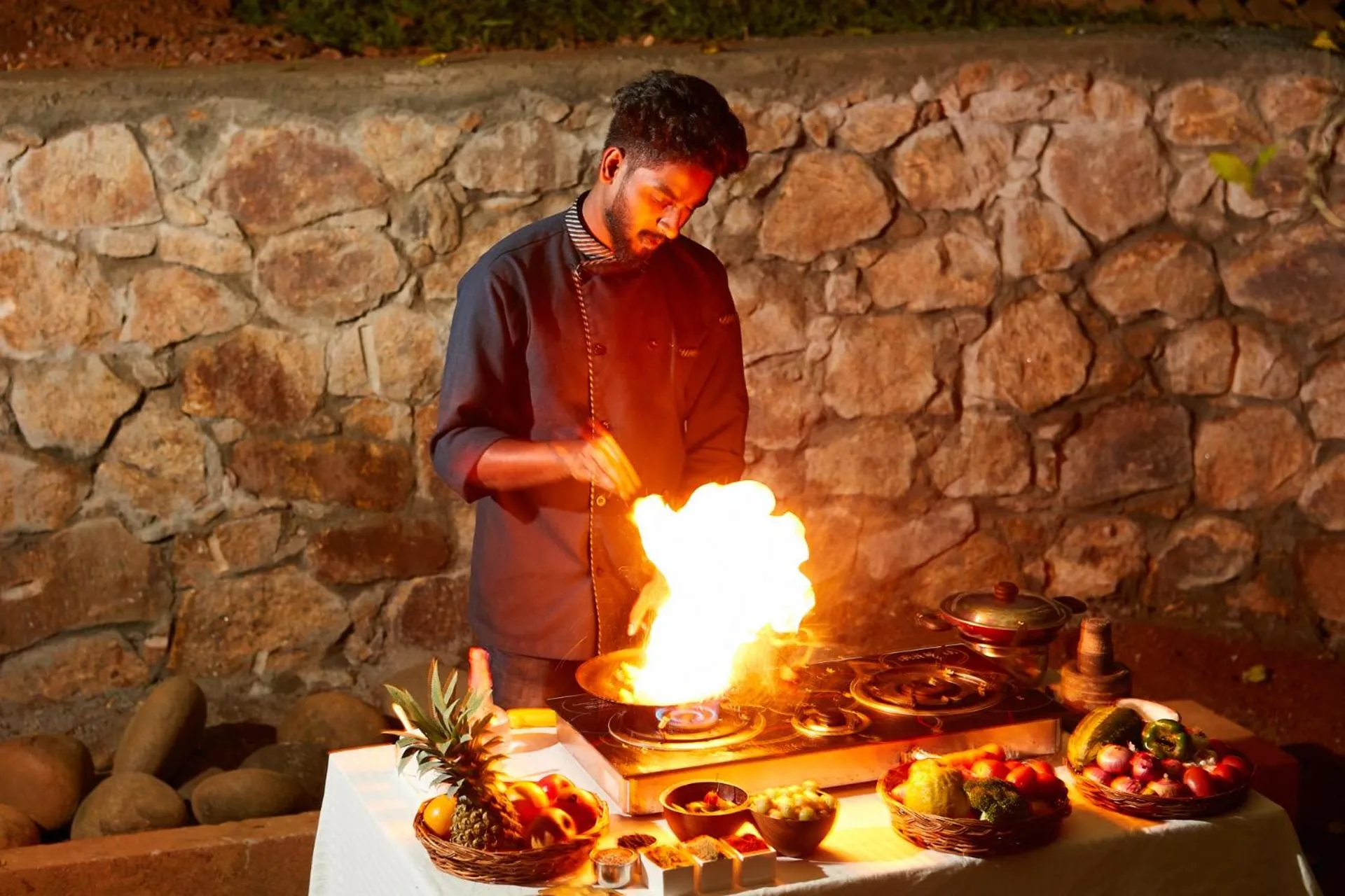 Staff in Raindrops Resorts Wayanad