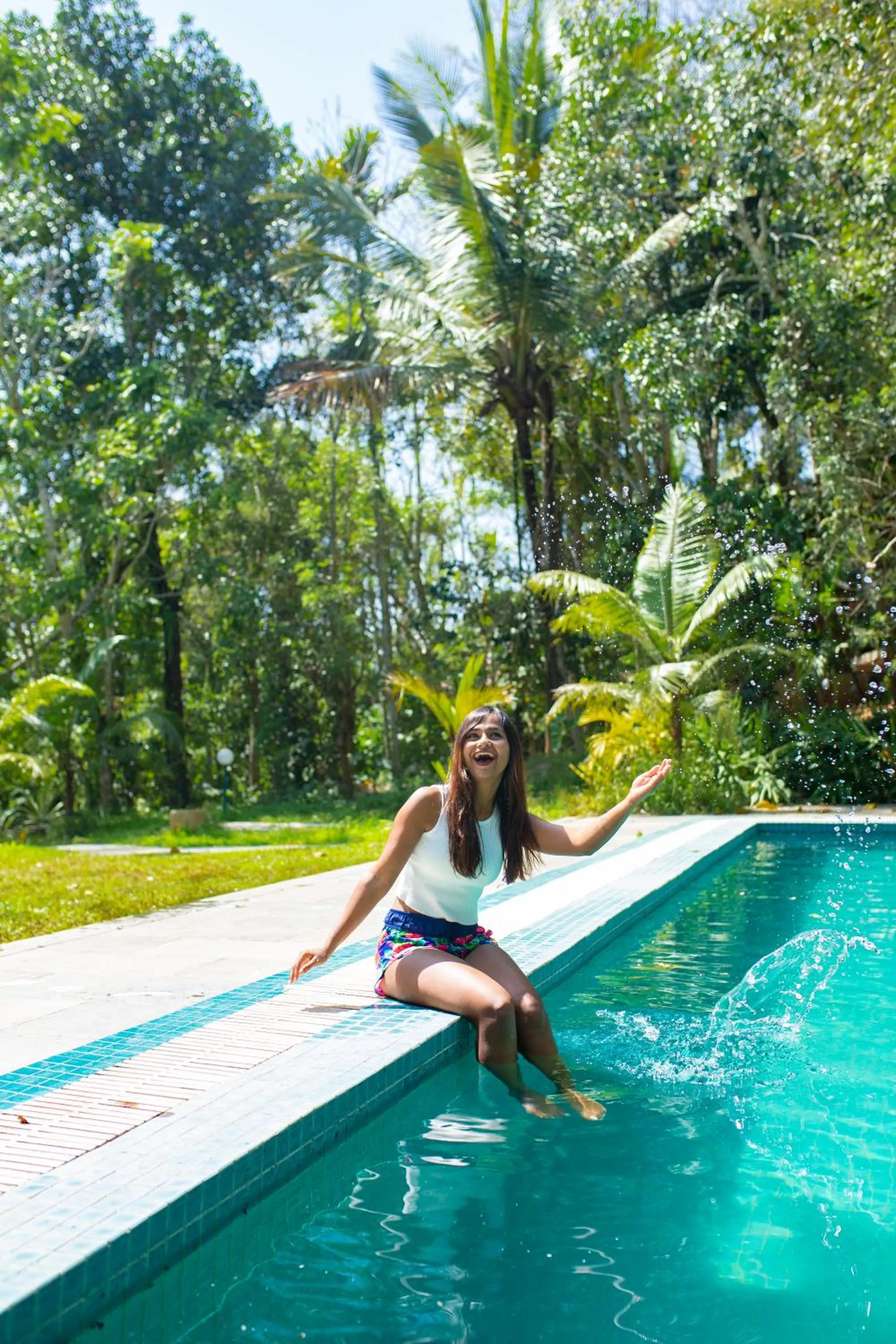 People in Raindrops Resorts Wayanad