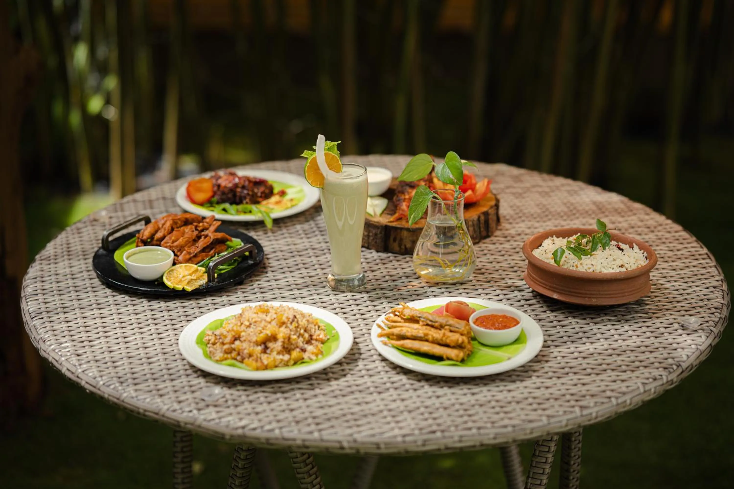 Restaurant/places to eat in Raindrops Resorts Wayanad