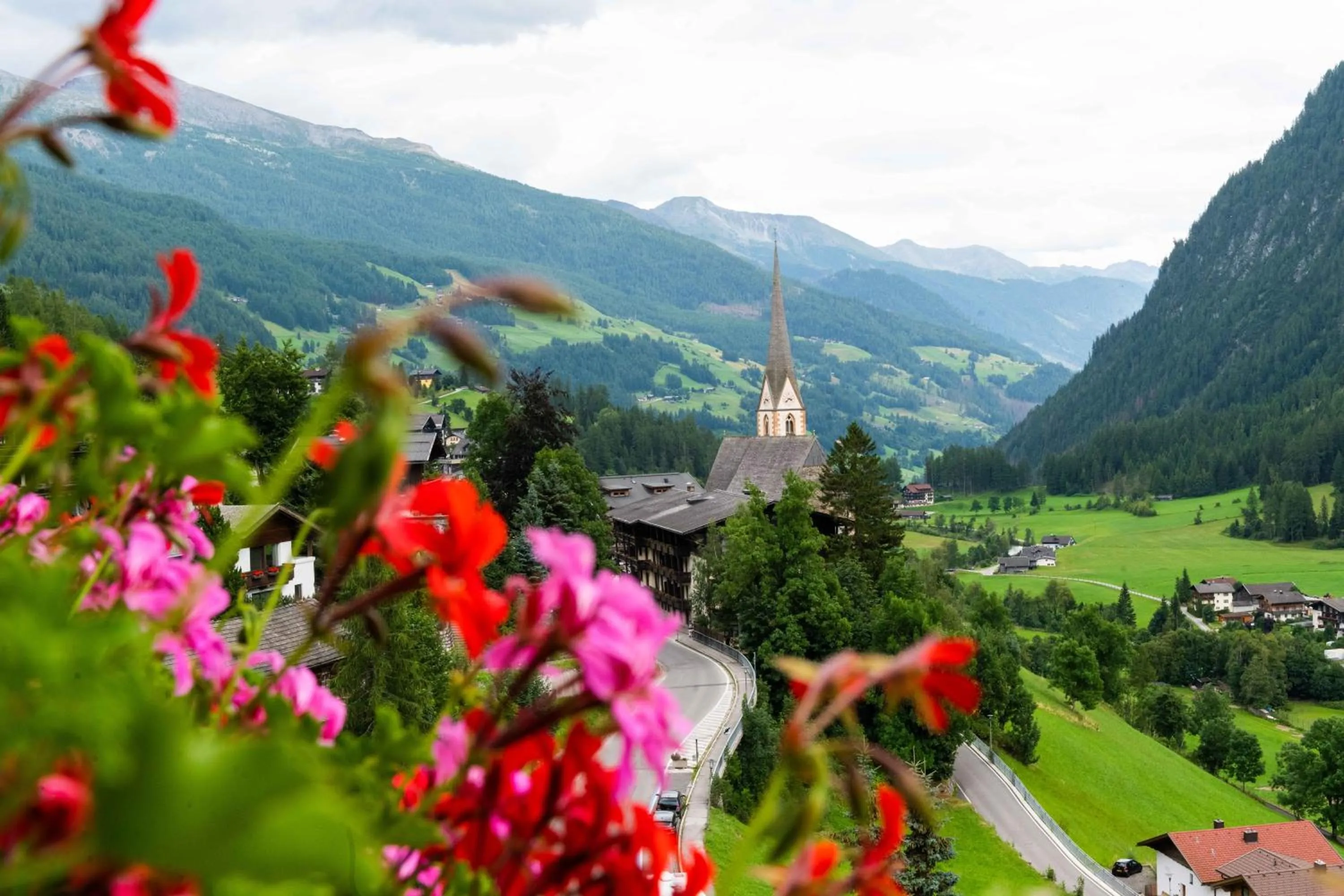 Landmark view in Alpin Panoramahotel Lärchenhof