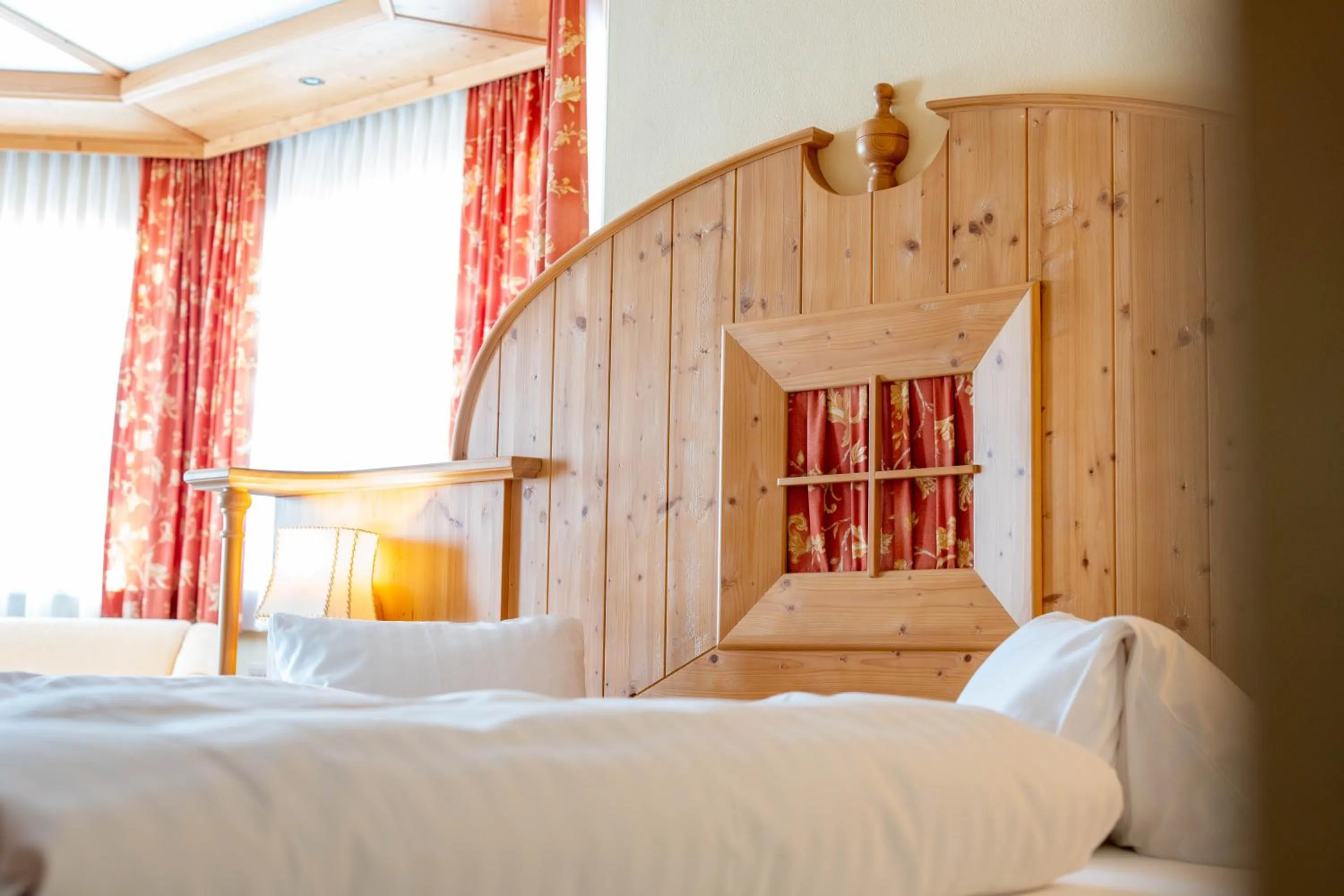 Bed in Alpin Panoramahotel Lärchenhof