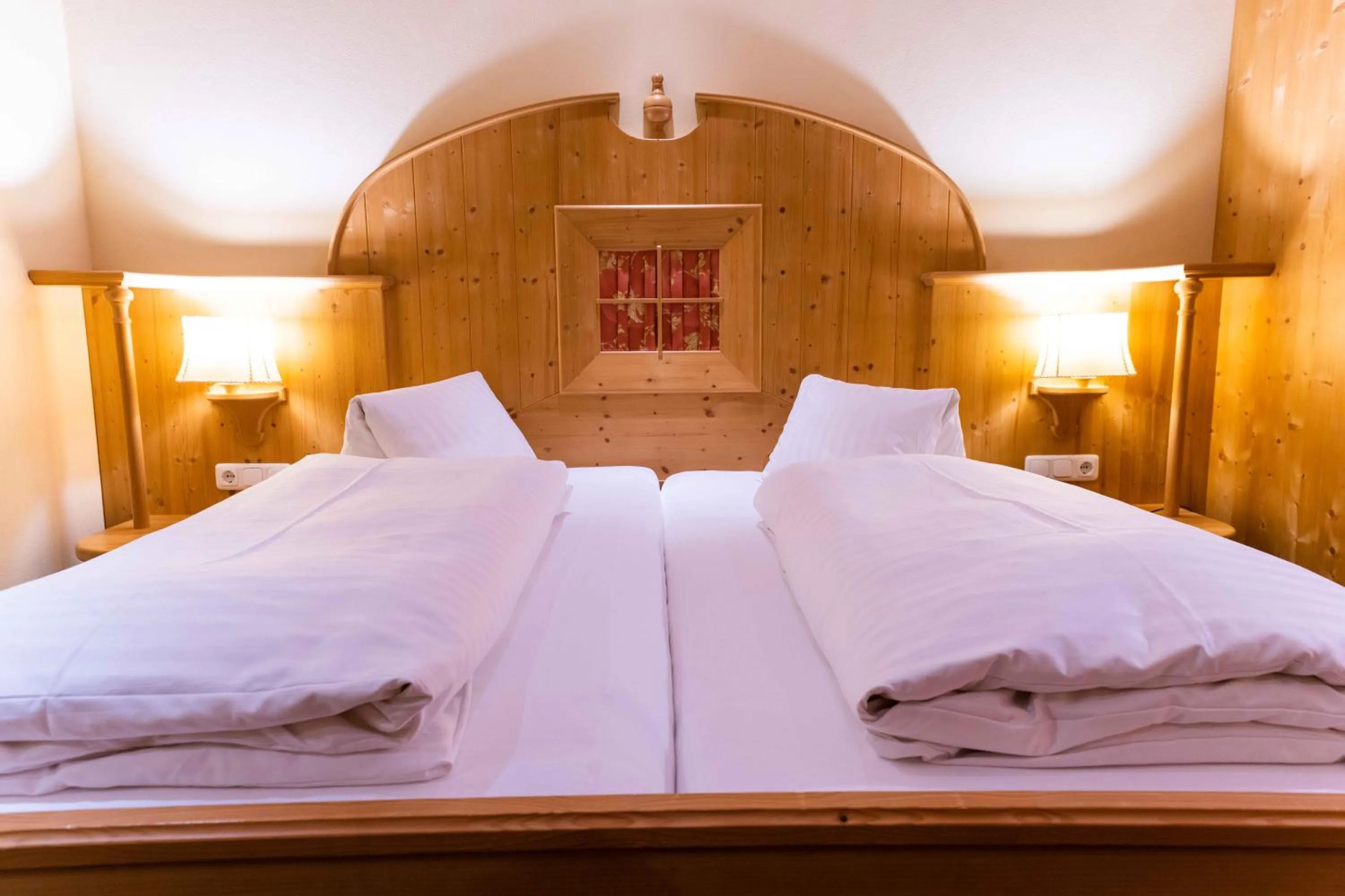 Bed in Alpin Panoramahotel Lärchenhof