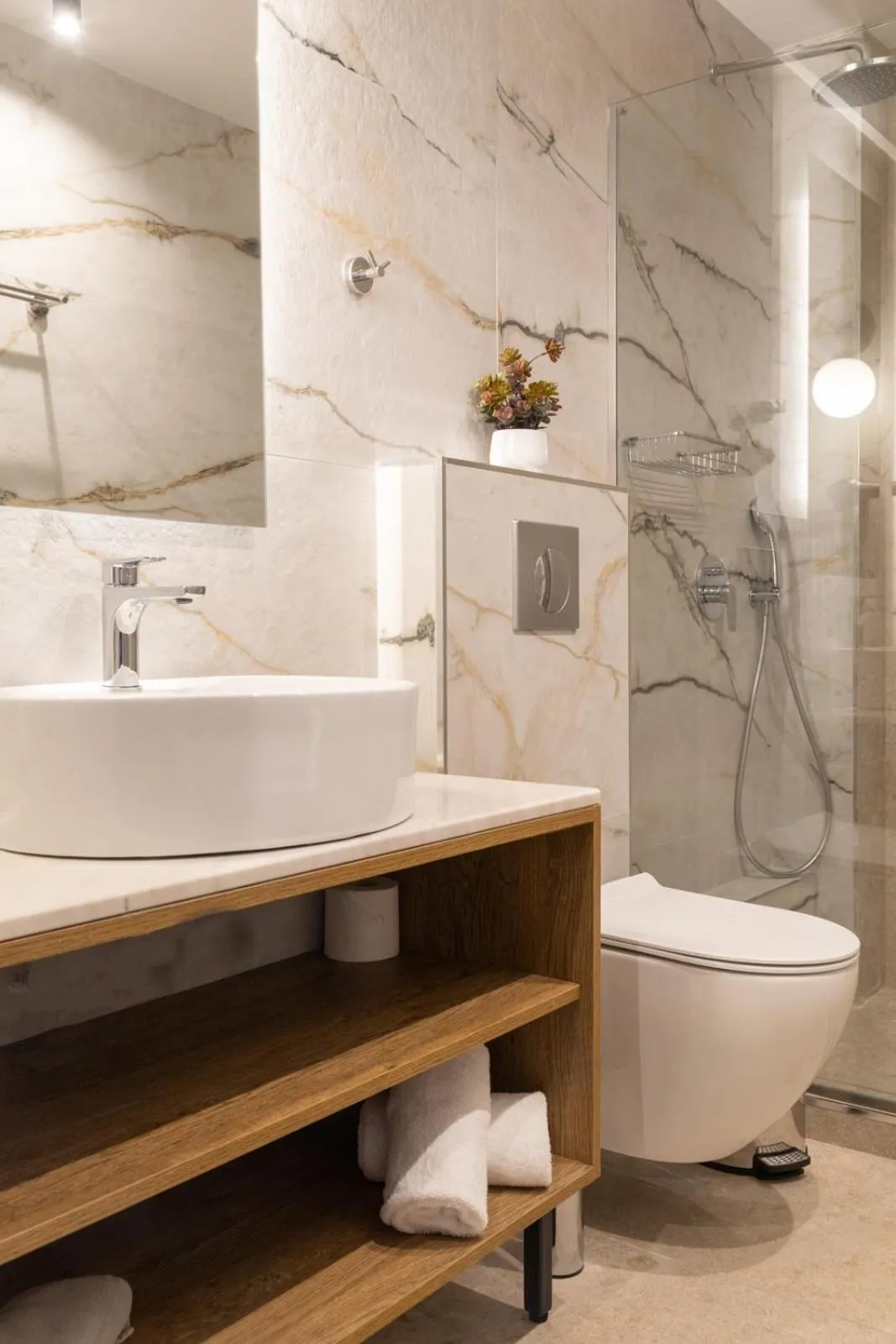 Shower in Mythic Summer Hotel