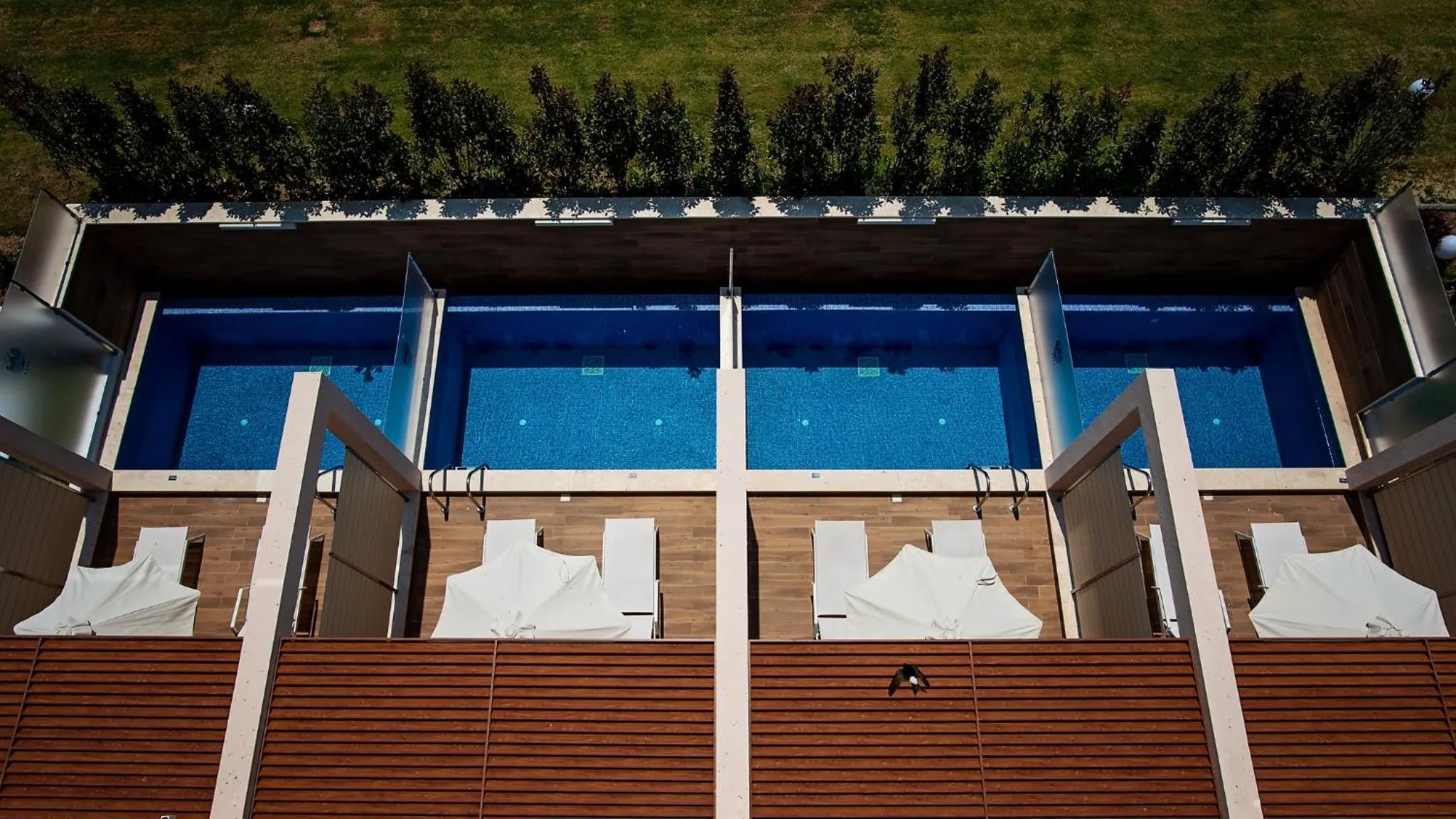 Pool view in Mythic Summer Hotel