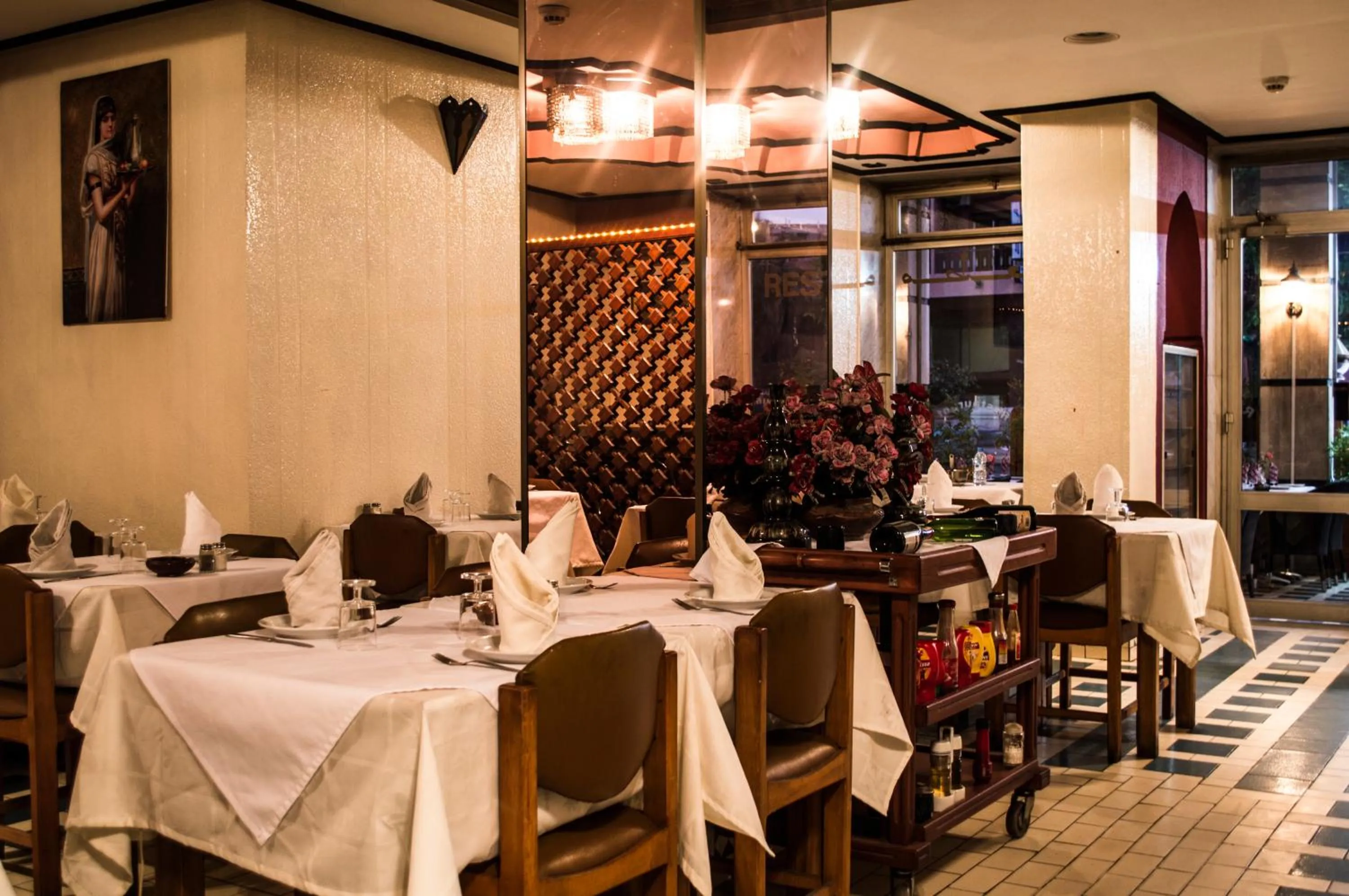 Restaurant/places to eat in Hotel Amalay