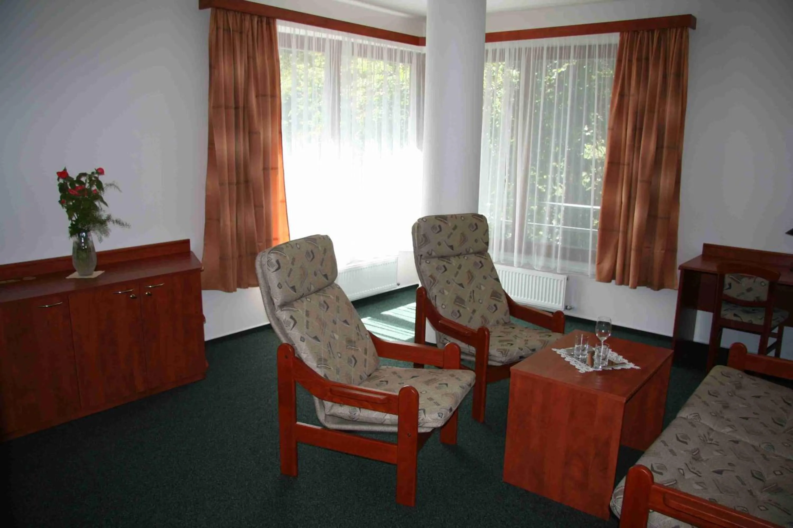 Living room in Lazensky Hotel Park