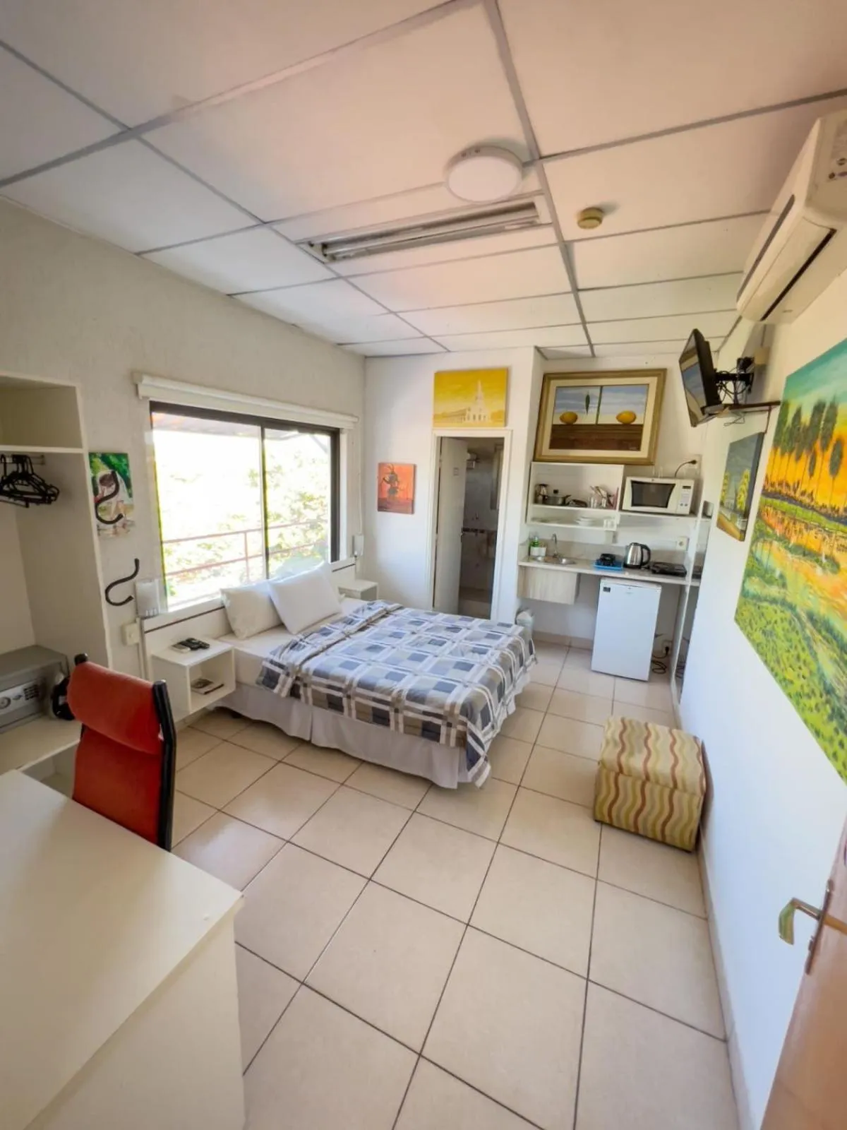 Bed in ApartHotel Maison Suisse