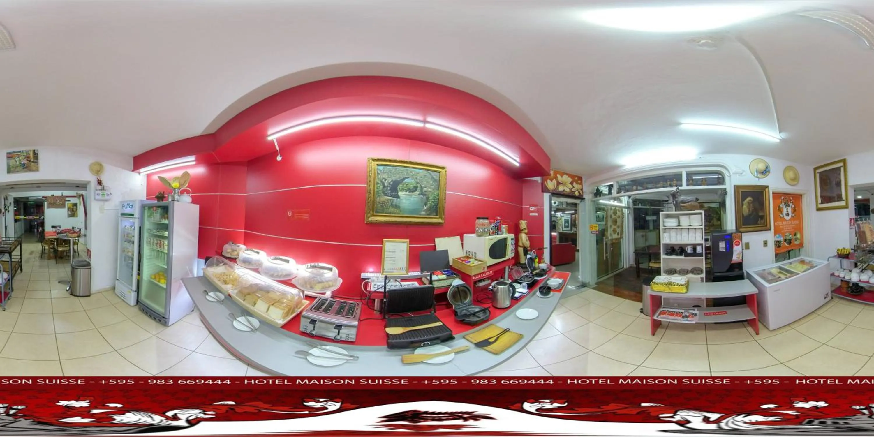 Buffet breakfast in ApartHotel Maison Suisse