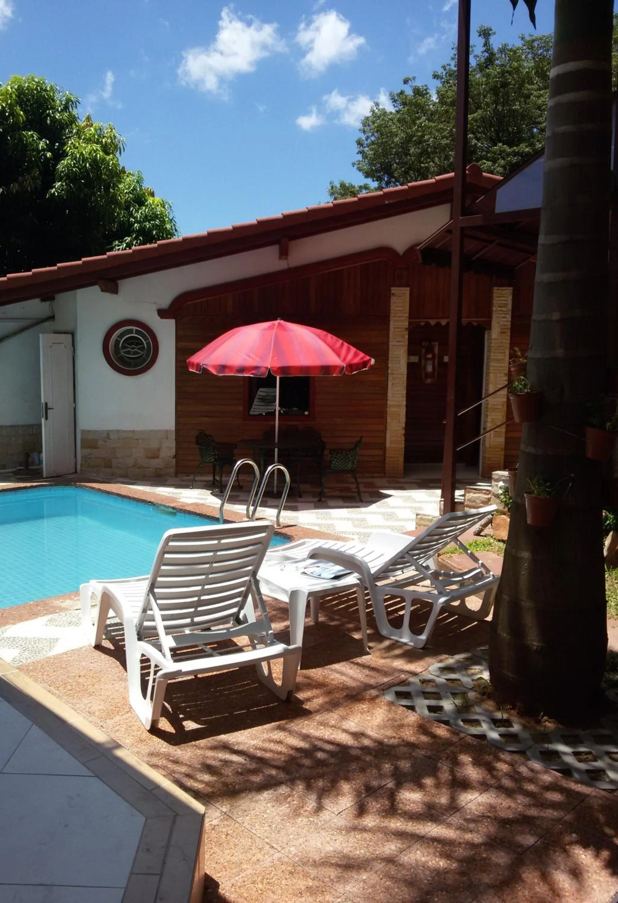 Patio in ApartHotel Maison Suisse