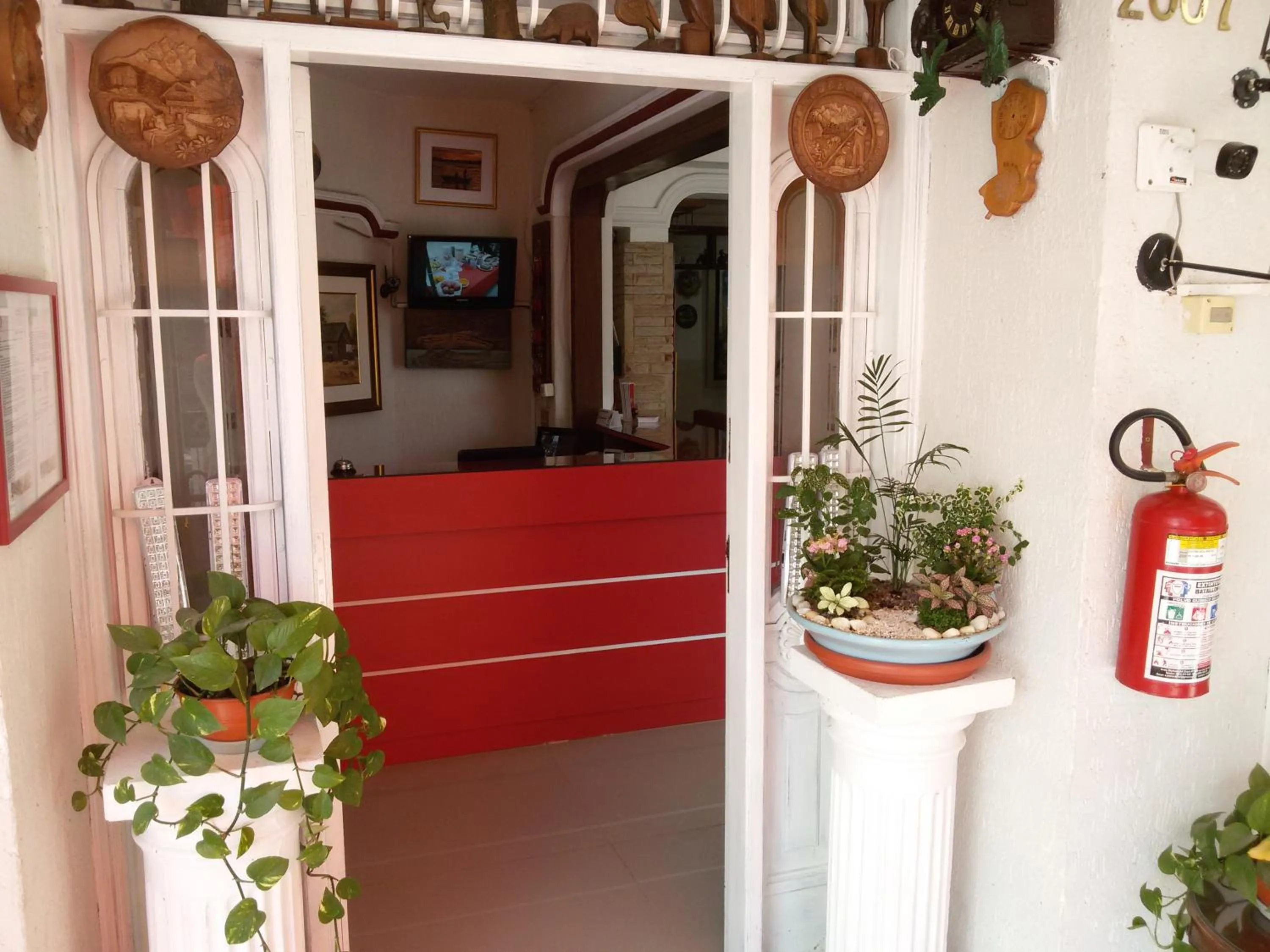 Lobby or reception in ApartHotel Maison Suisse