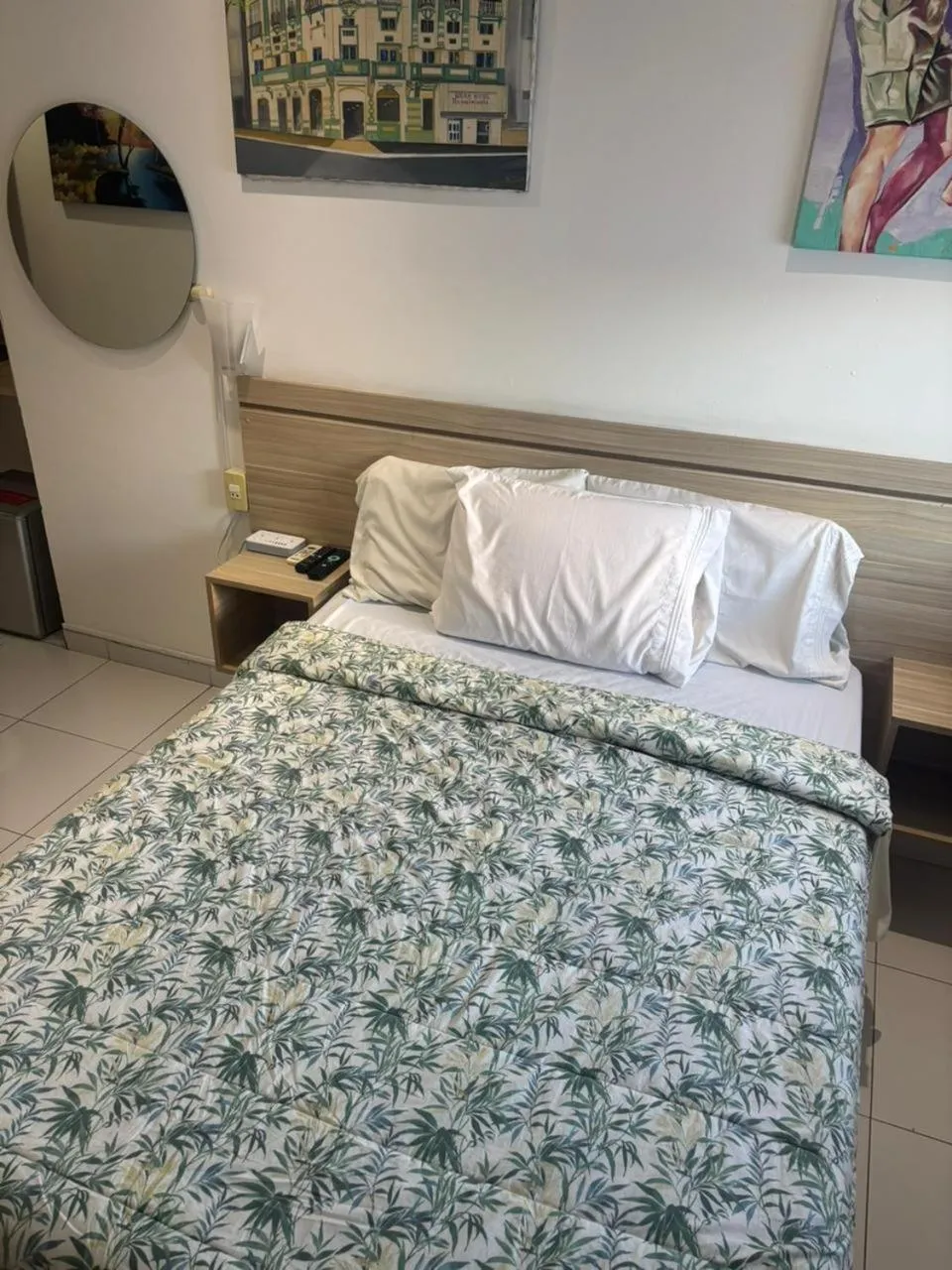 Bed in Aparthotel Maison Suisse