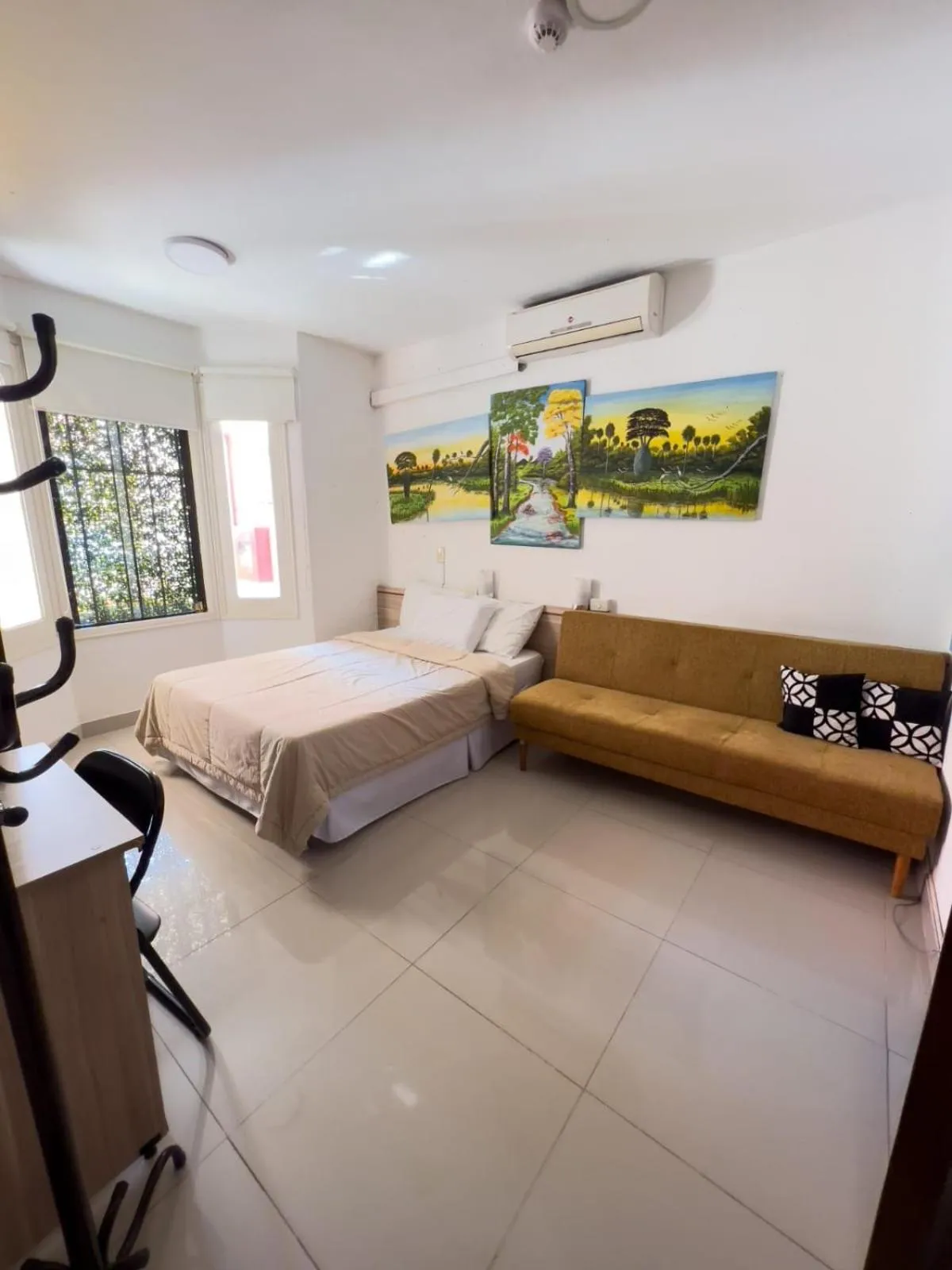 Bed in ApartHotel Maison Suisse