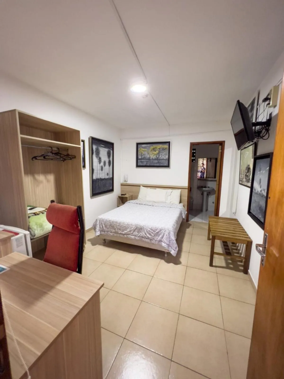 Bed in ApartHotel Maison Suisse