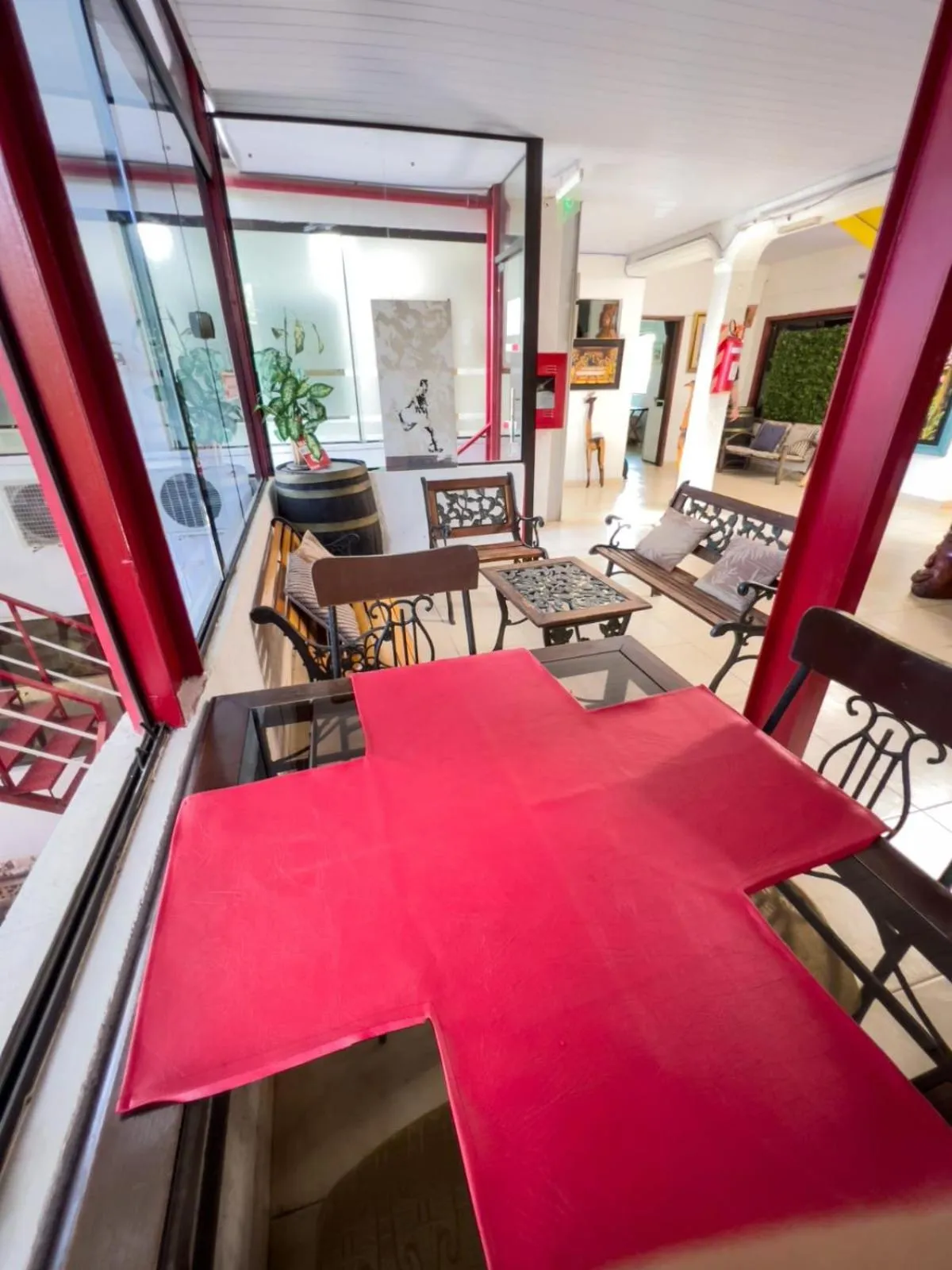 Living room in ApartHotel Maison Suisse