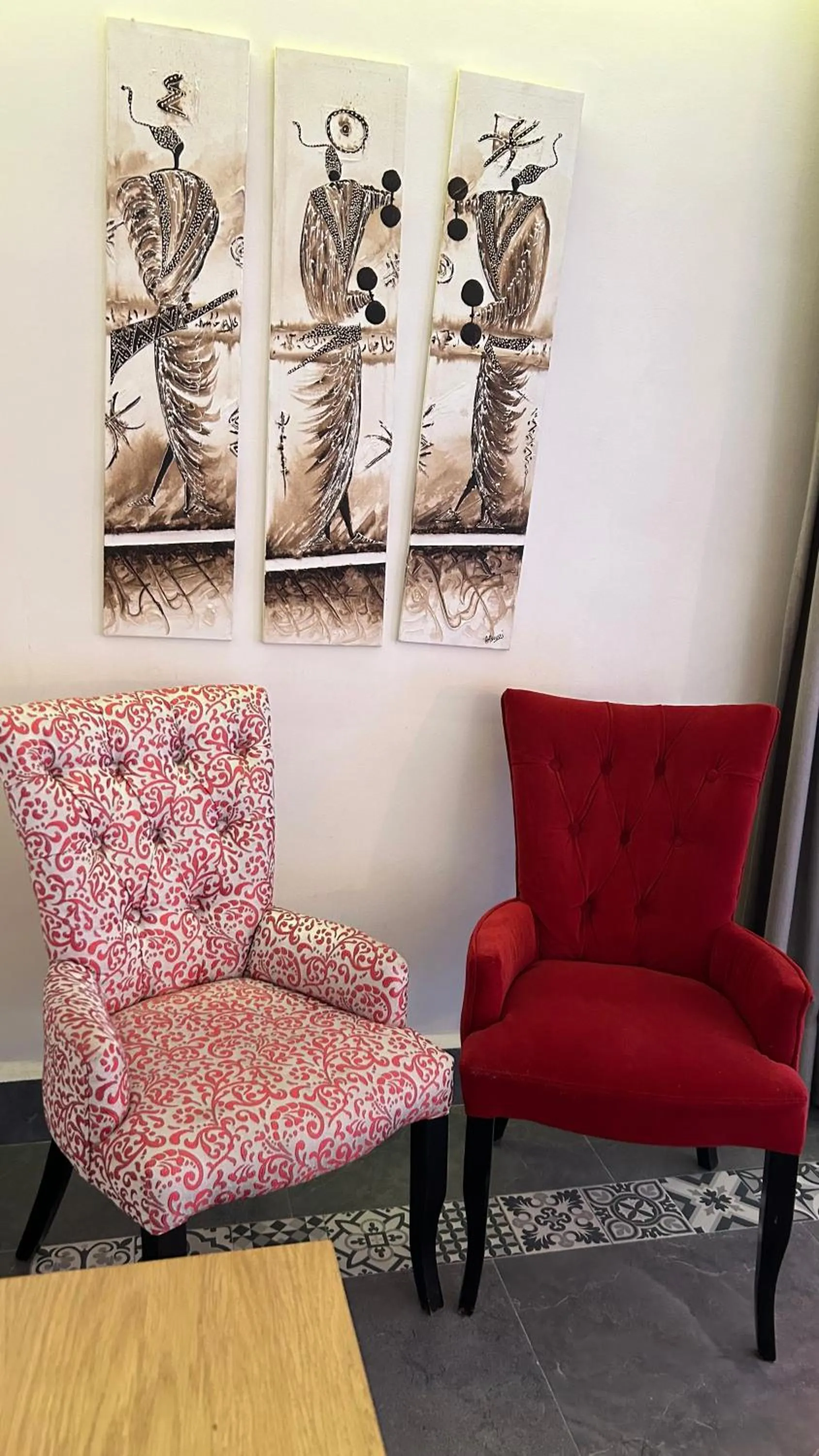 Seating area in Diwane Hotel & Spa Marrakech