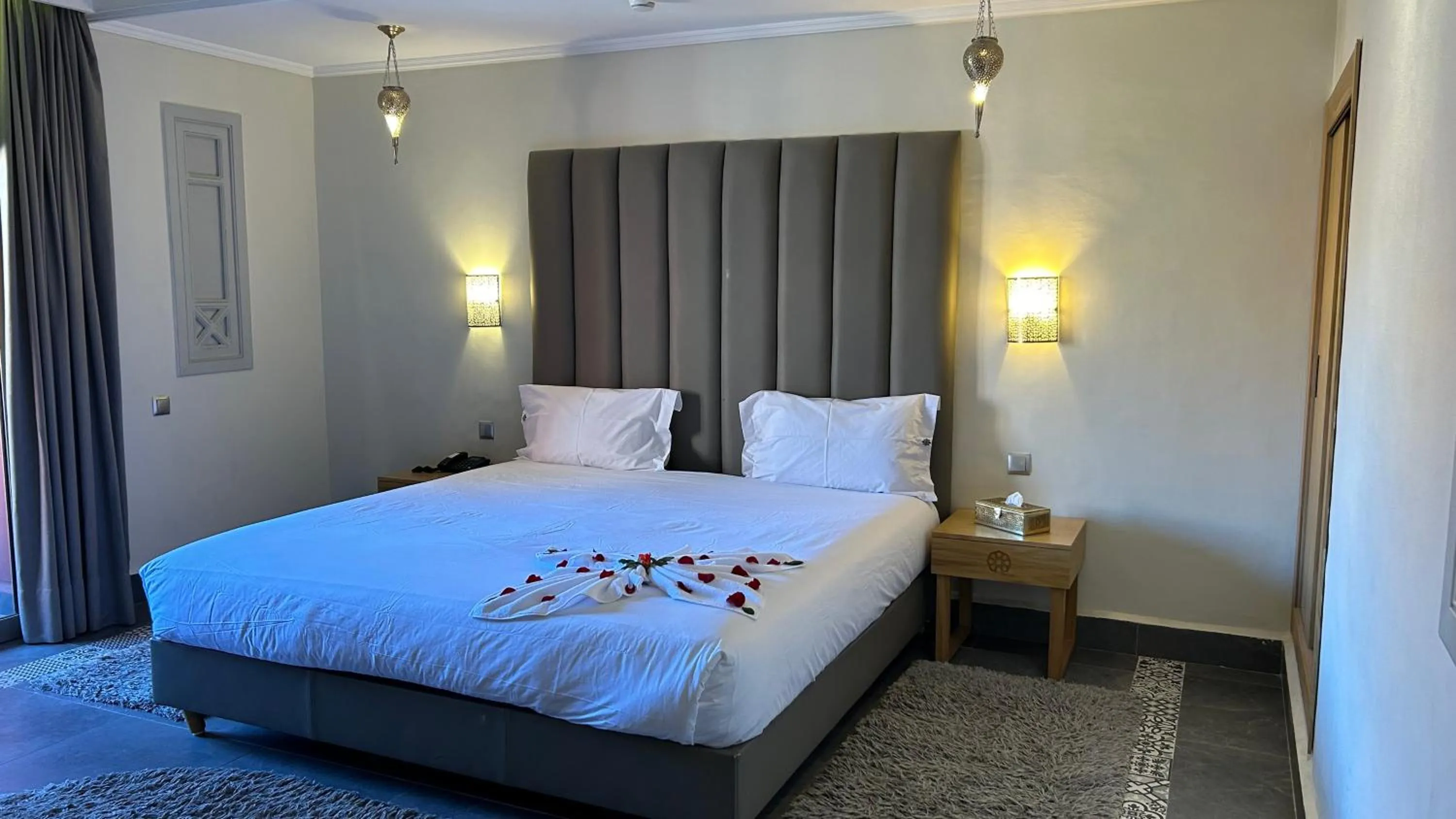 Bed in Diwane Hotel & Spa Marrakech