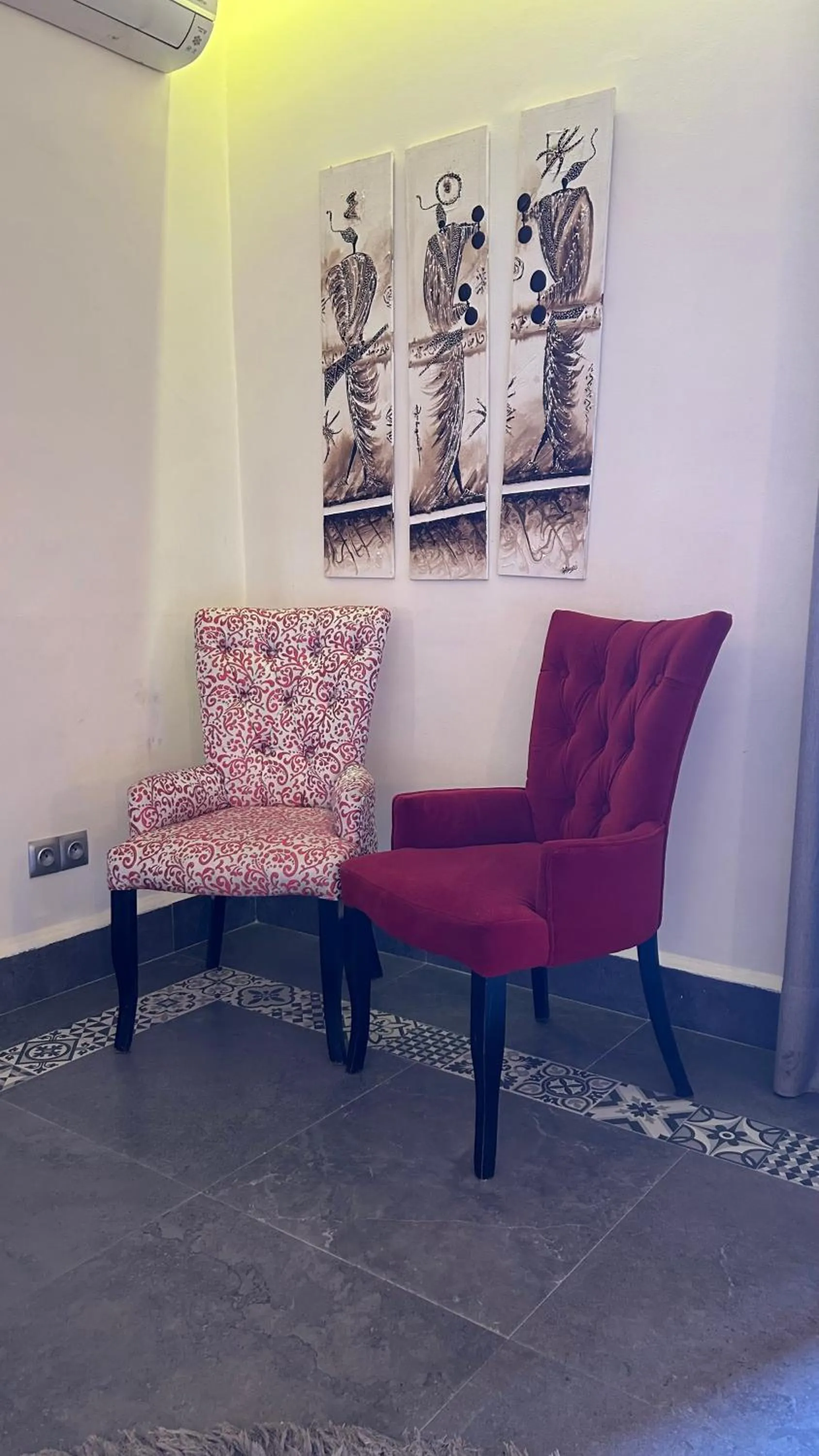 Seating area in Diwane Hotel & Spa Marrakech