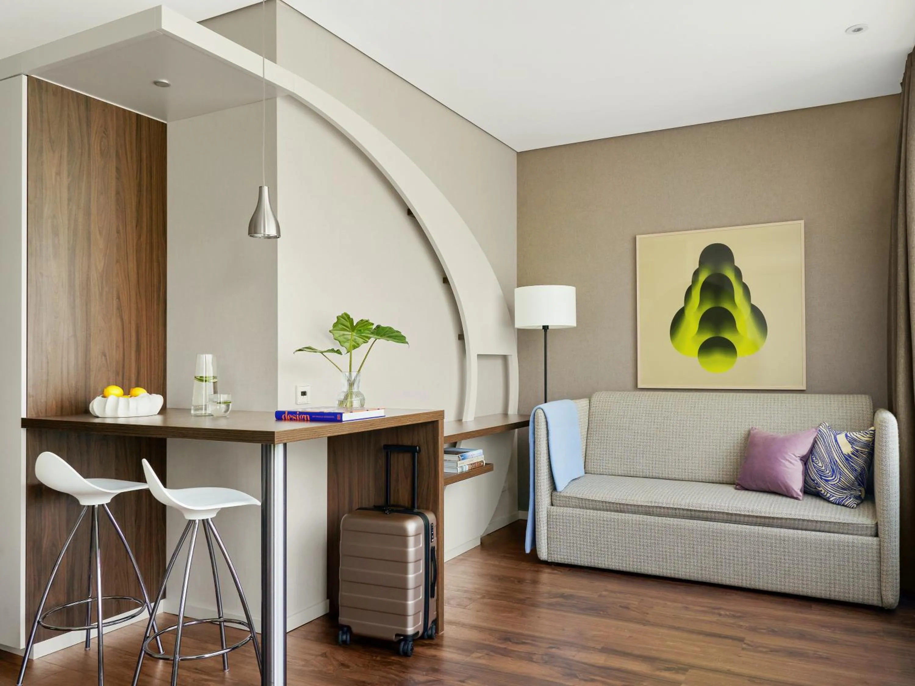 Living room in Numa Hamburg Fore