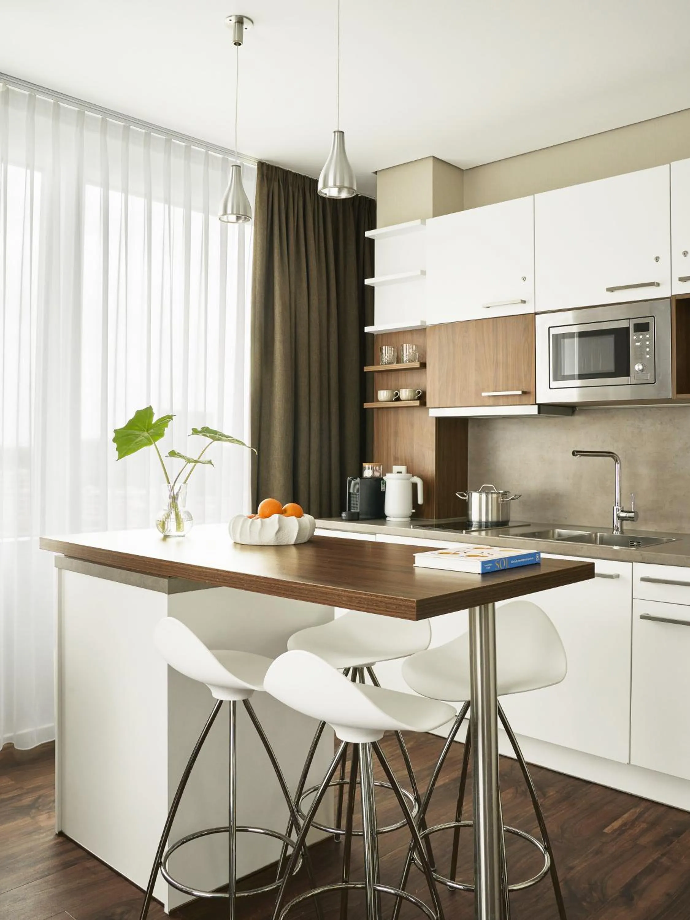 kitchen in Numa Hamburg Fore