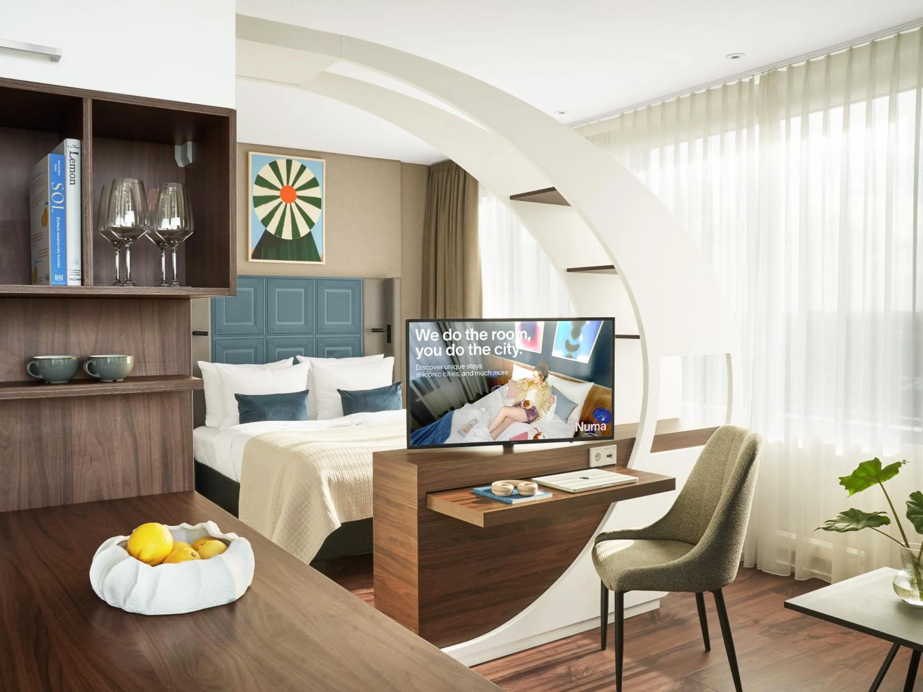 Living room in Numa Hamburg Fore