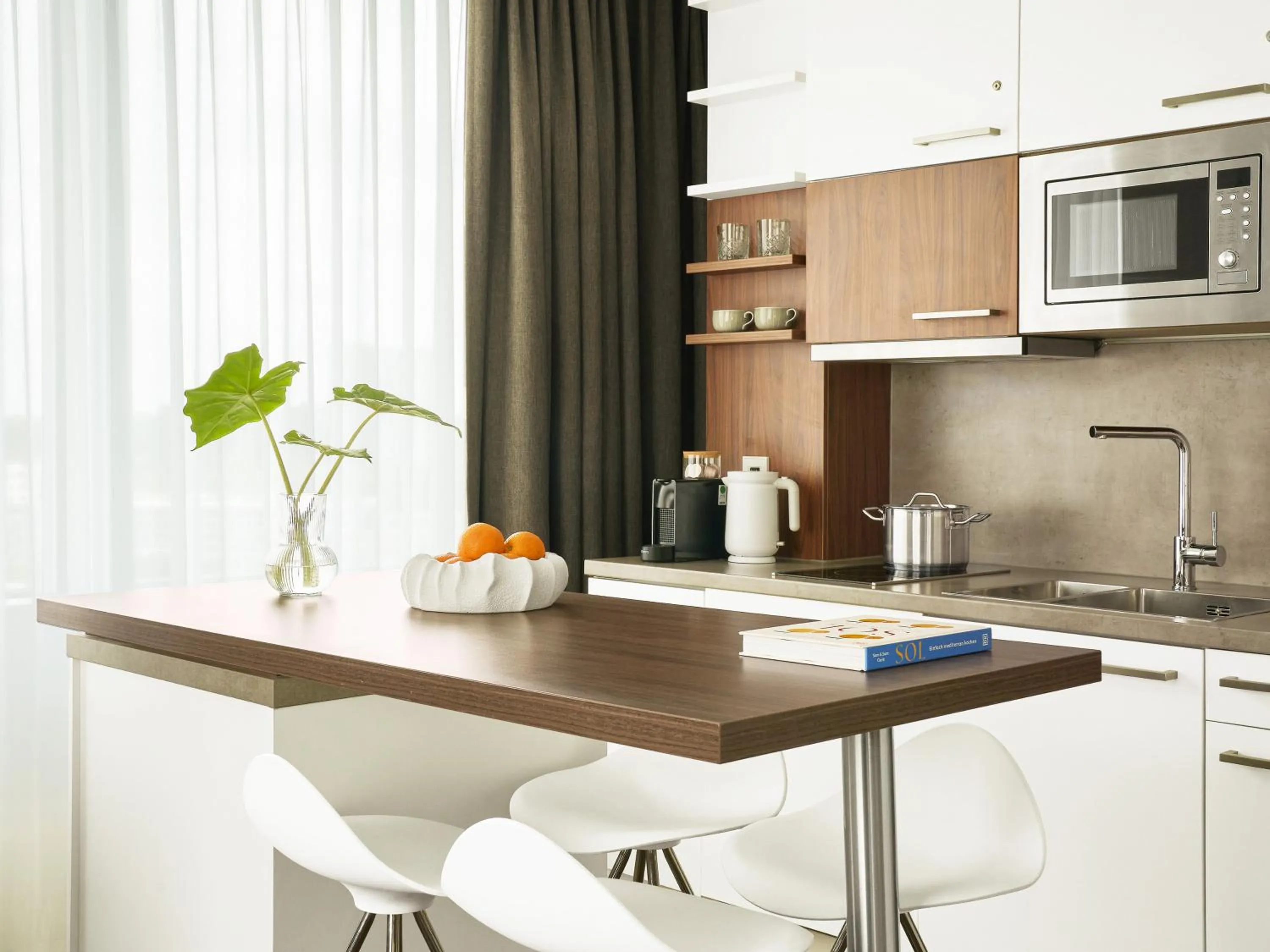 kitchen in Numa Hamburg Fore