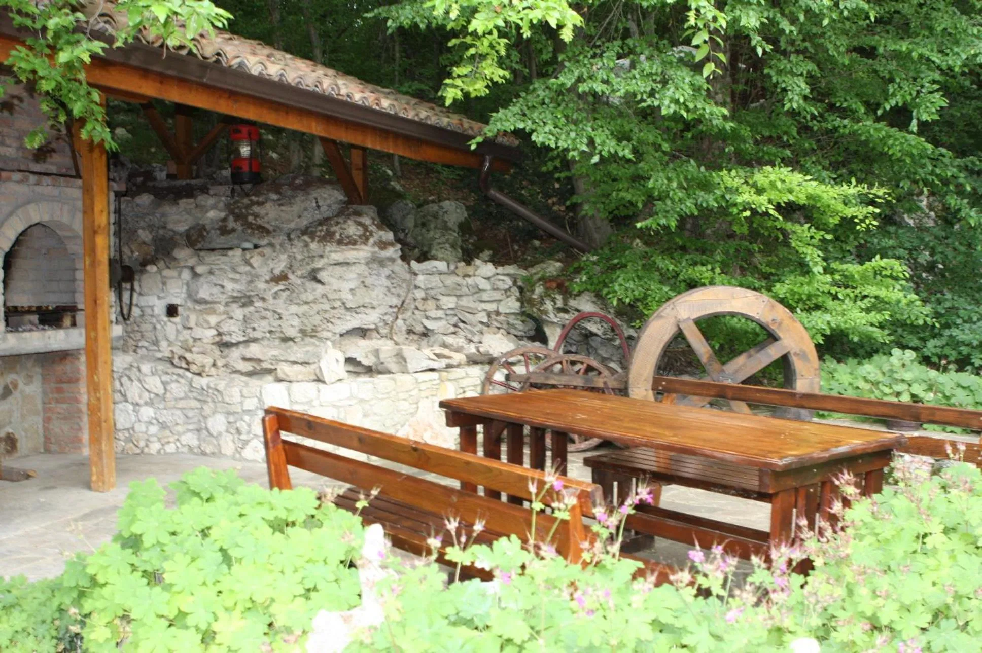 Patio in Joya Park Hotel