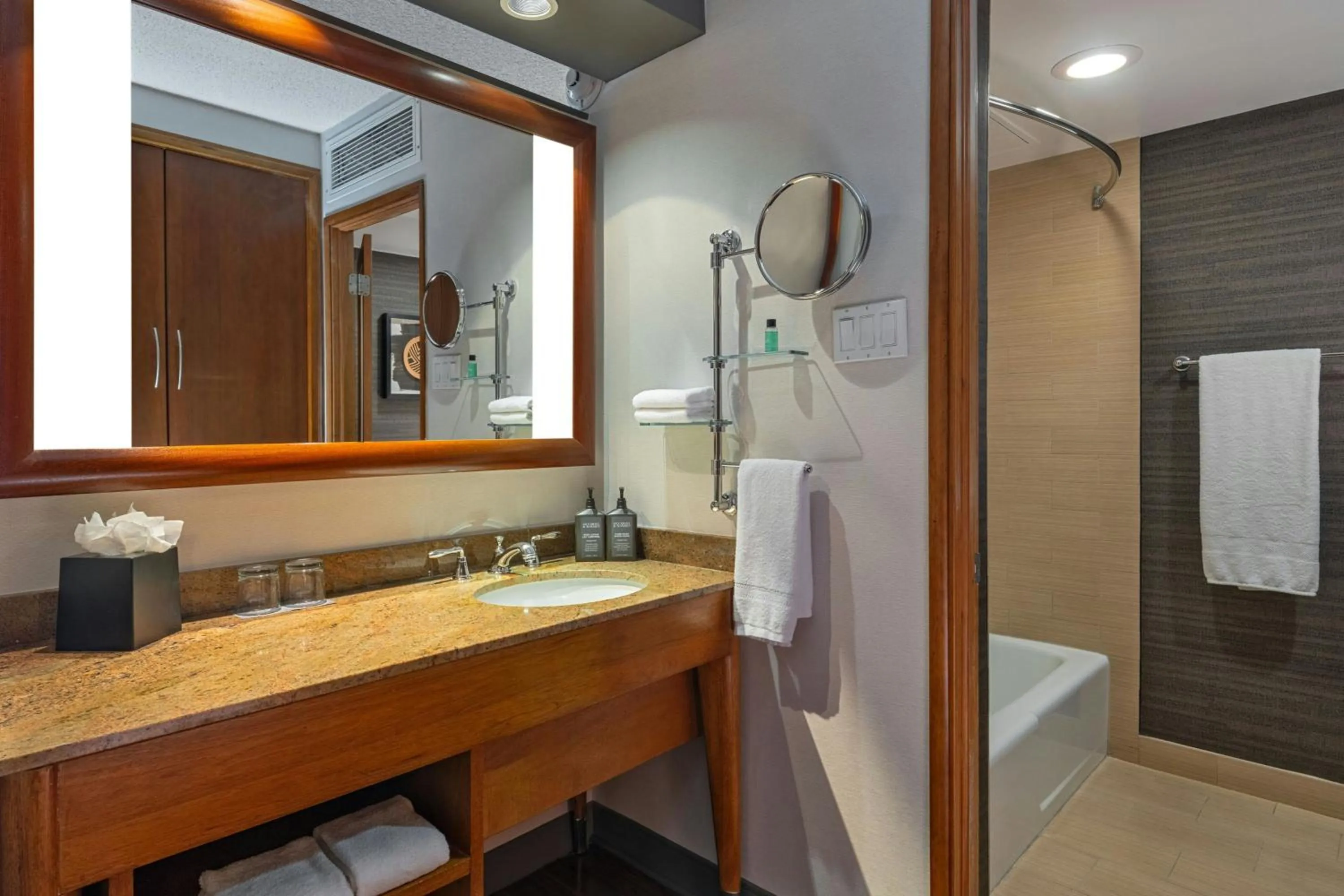 Bathroom in Sheraton Albuquerque Airport Hotel