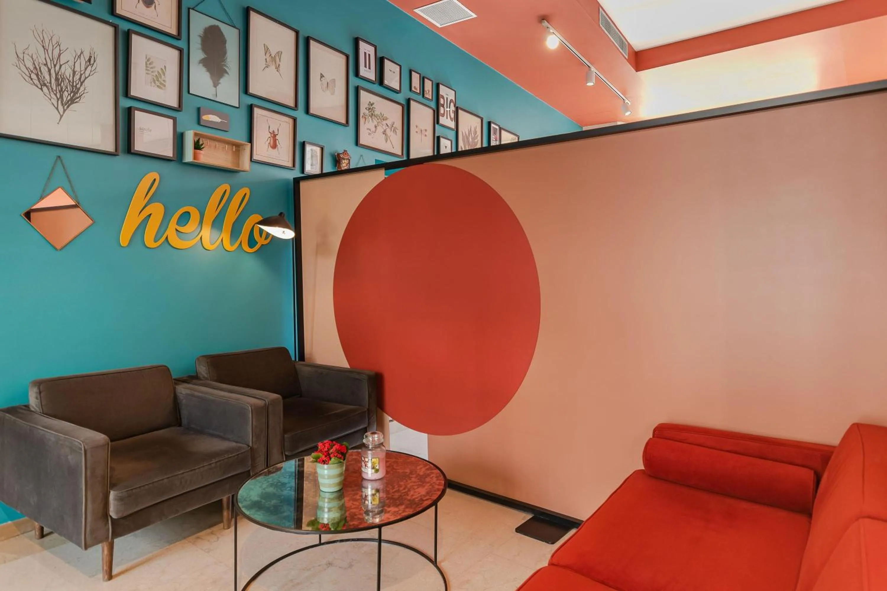 Lobby or reception in B&B Hotel Treviso