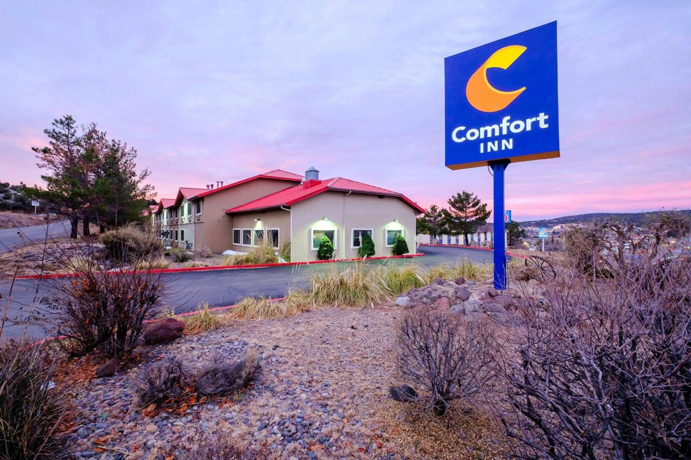 Property building in Comfort Inn Near Gila National Forest