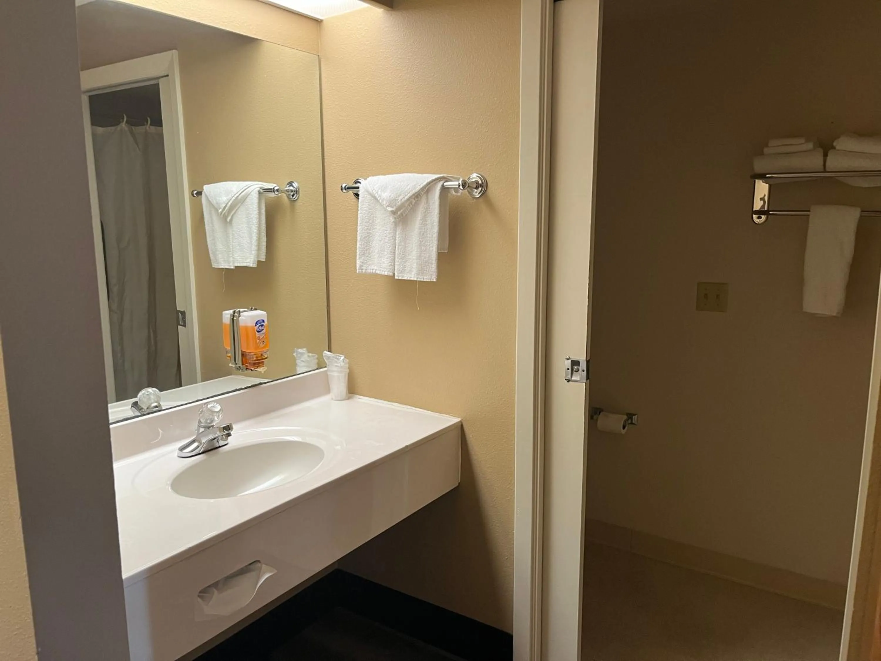Bathroom in Americas Best Value Inn Kalispell