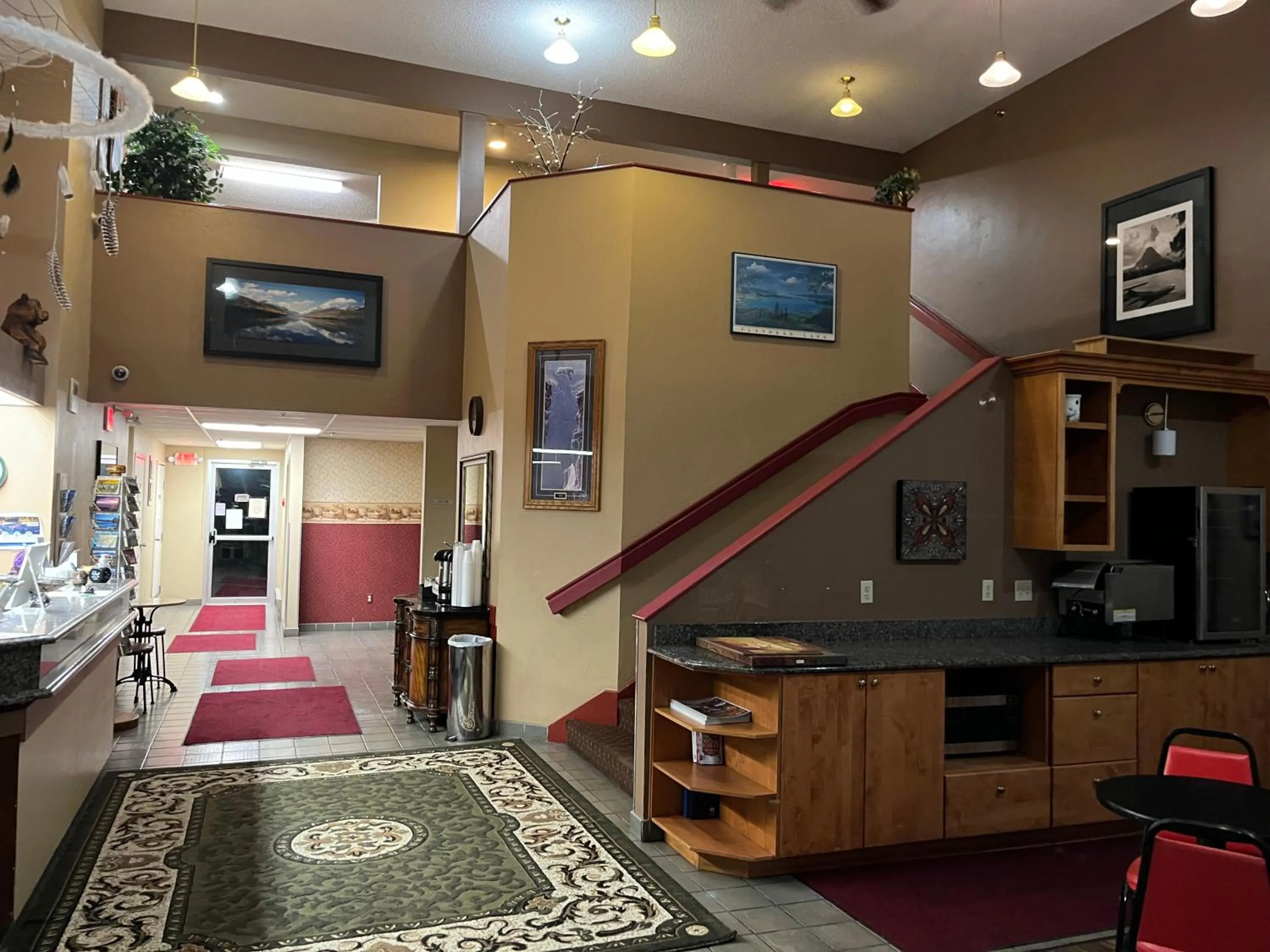 Lobby or reception in Americas Best Value Inn Kalispell