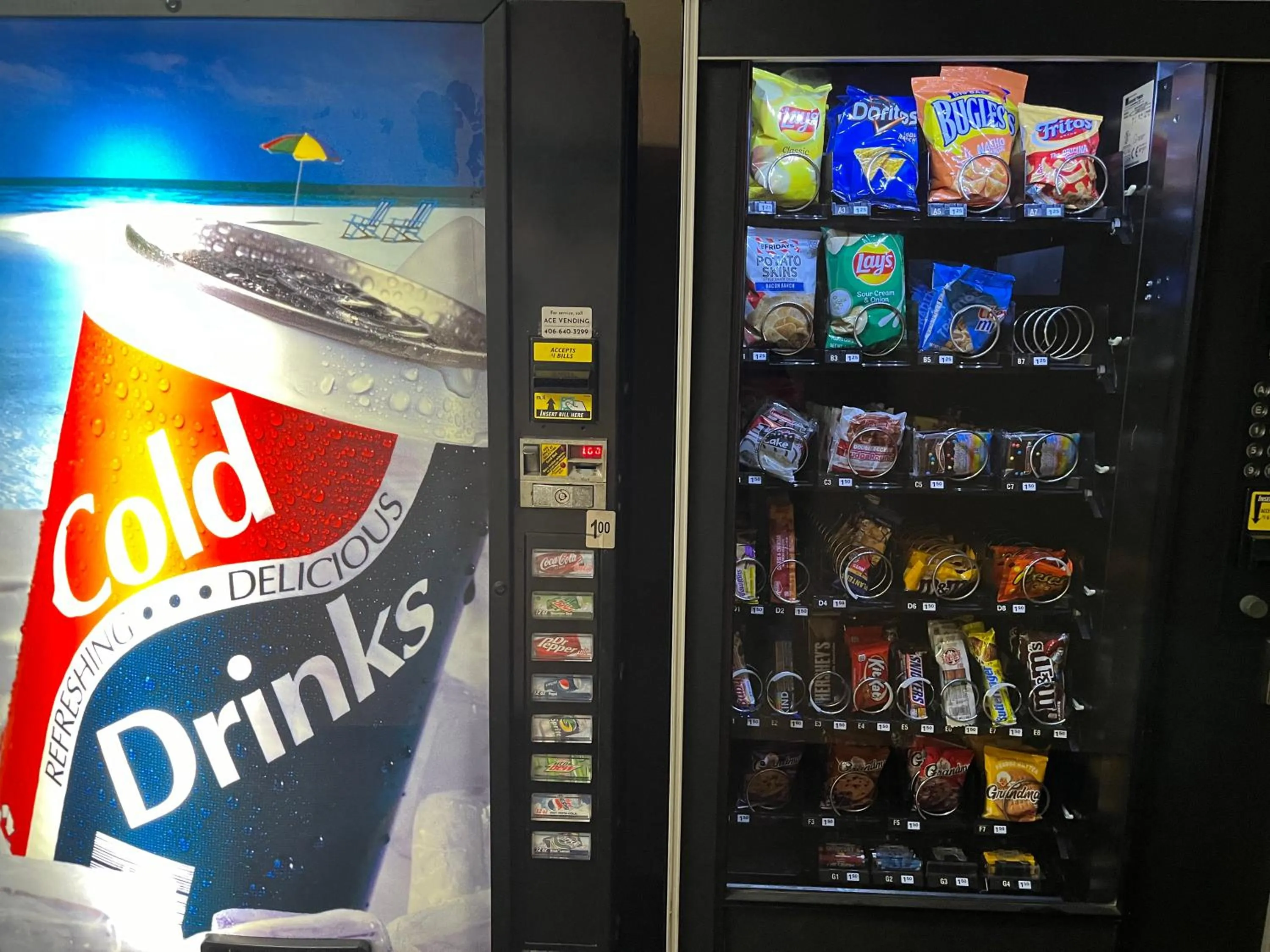 vending machine in Americas Best Value Inn Kalispell